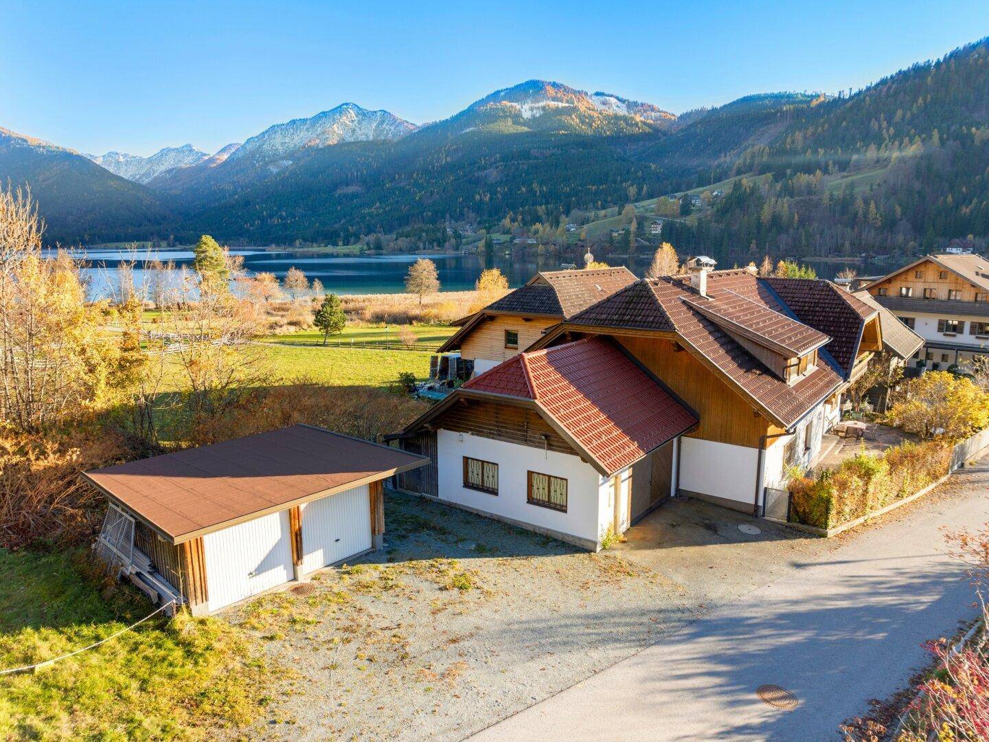 Schönes 260m² Mehrfamilienwohnhaus mit 4 Wohnungen am Weißensee mit Seeblick und Seenähe in TOPLAGE - Ansicht 5