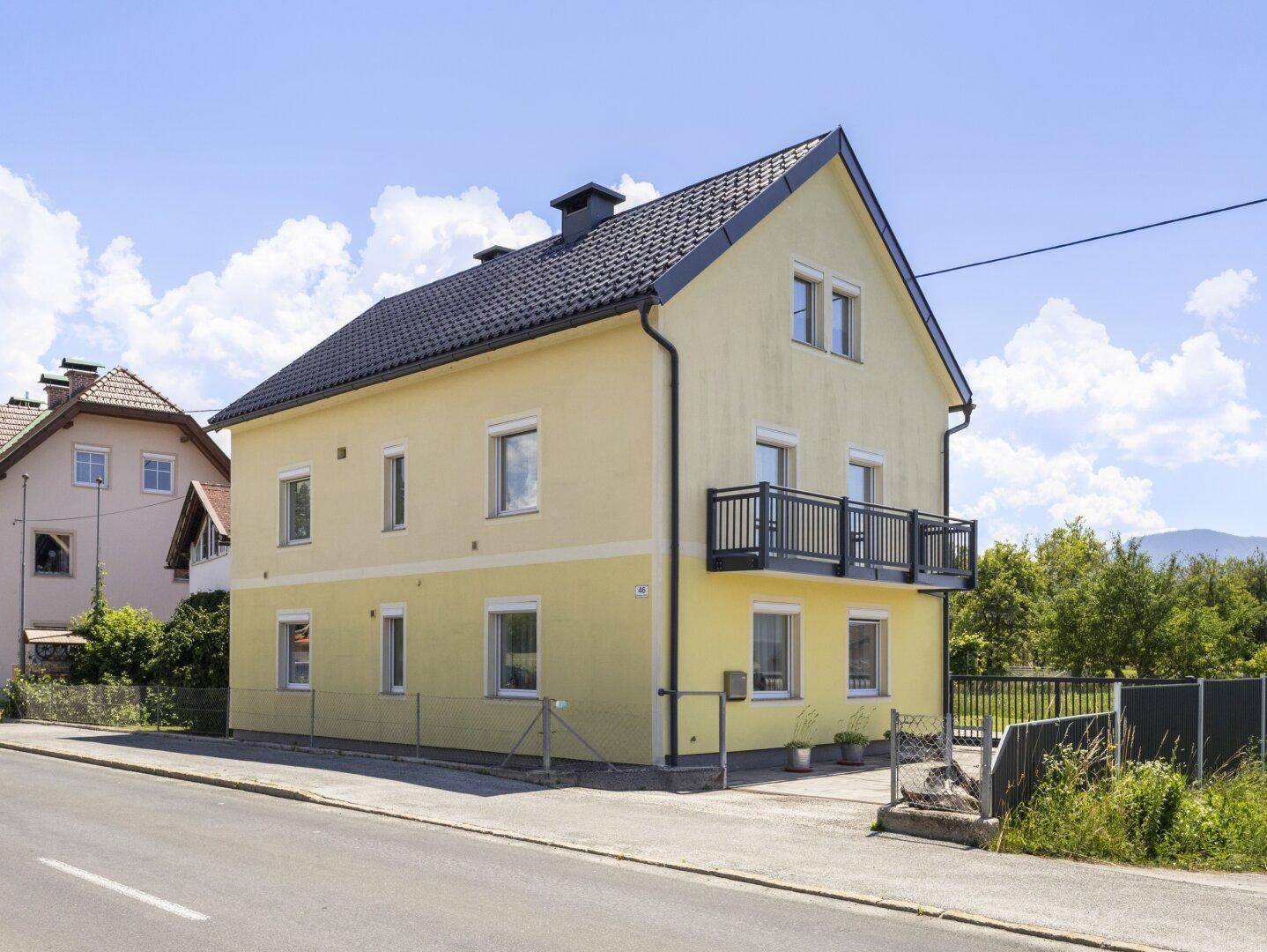 Tolles und schönes 150m² Einfamilienhaus mit Garage und Nebengebäude in Eberndorf - Ansicht 3