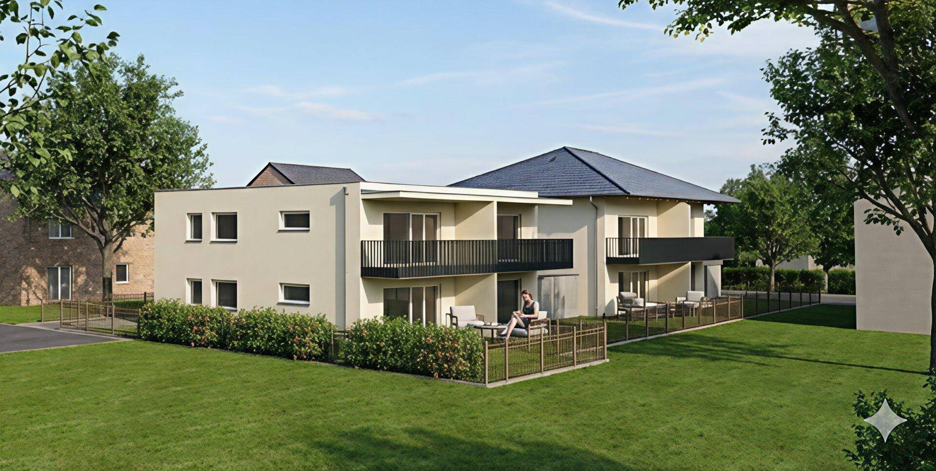 NEUBAU Kleinwohnanlage mit 2 Häusern und 7 Wohnungen in Waidmannsdorf - Schubertstraße / ERSTBEZUG