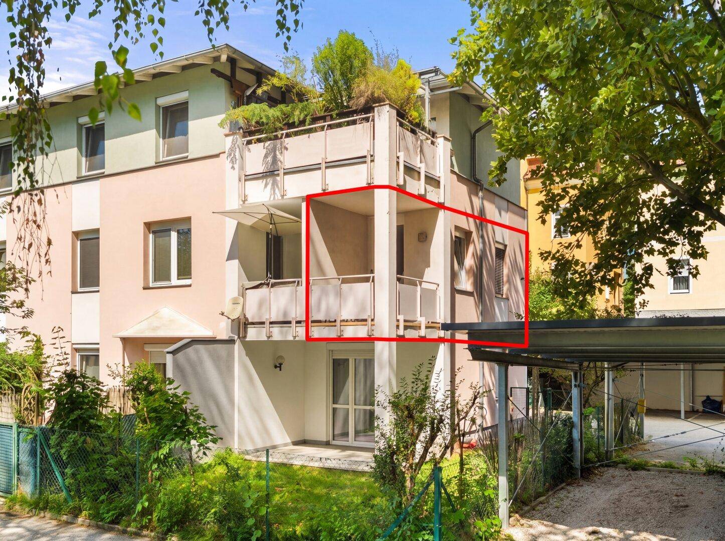 Schöne 2 Zi Wohnung mit Loggia in Waidmannsdorf - Christof-Martin-Wieland-Straße