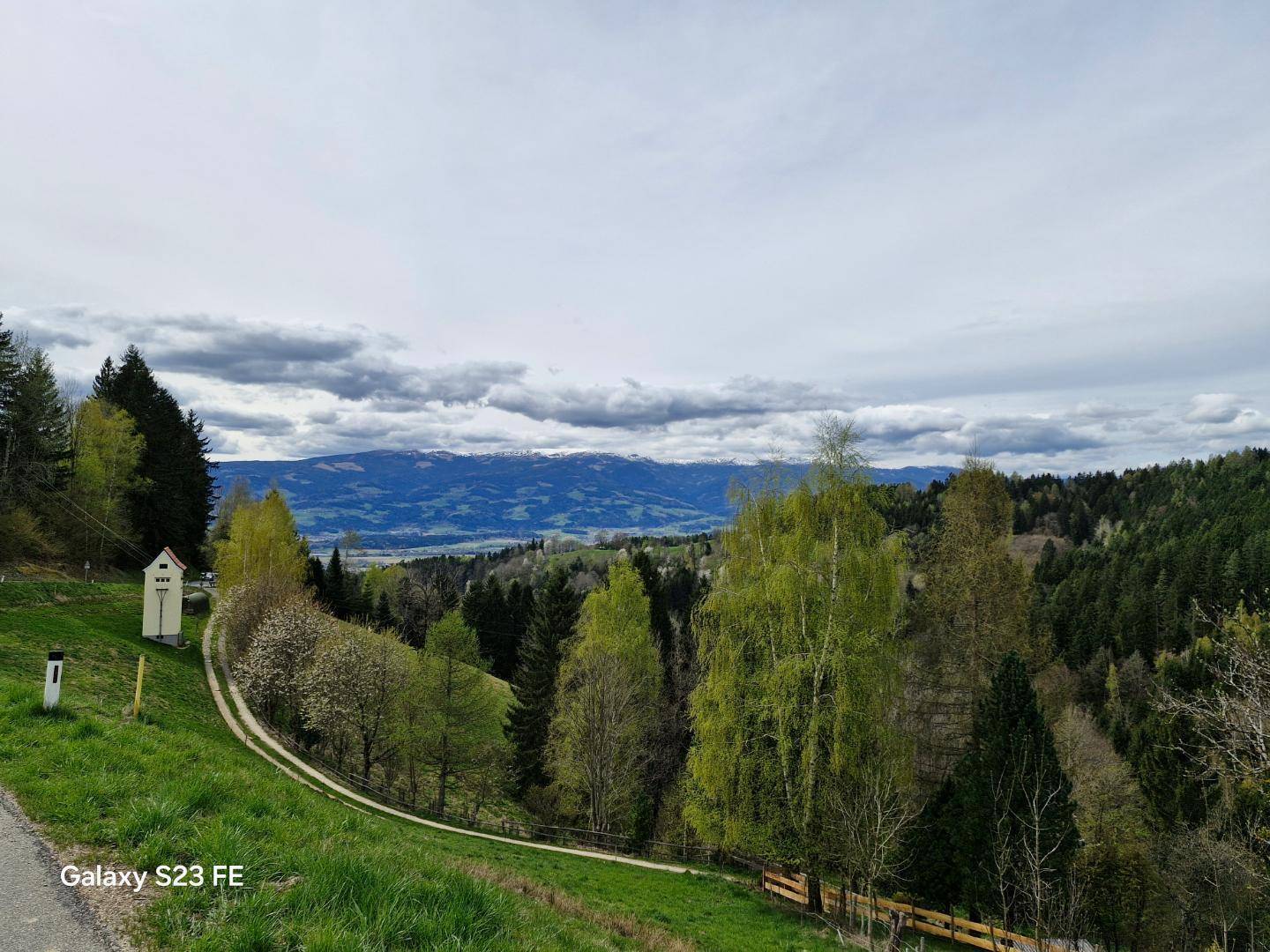 Aussicht auf Saualpe