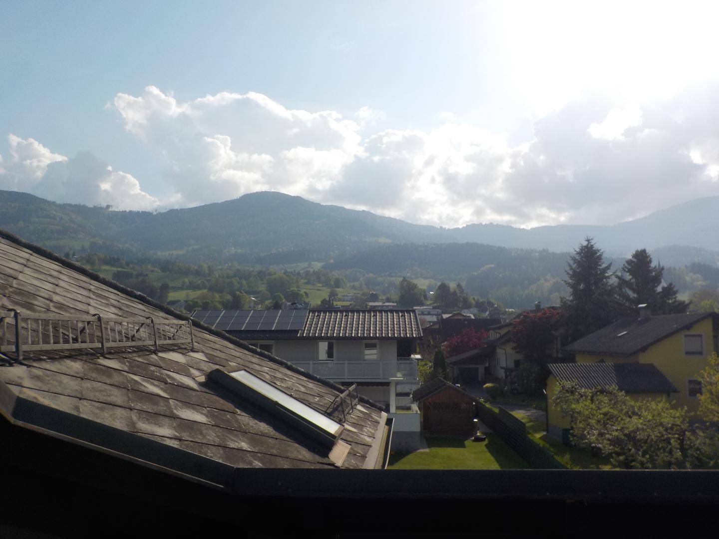 Aussicht auf Koralpe