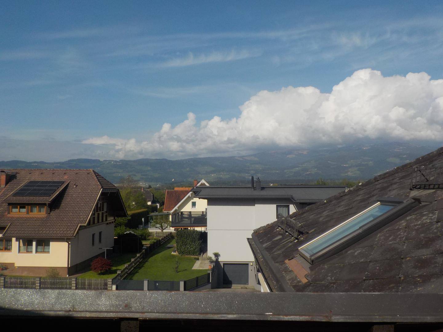 Aussicht auf Saualpe