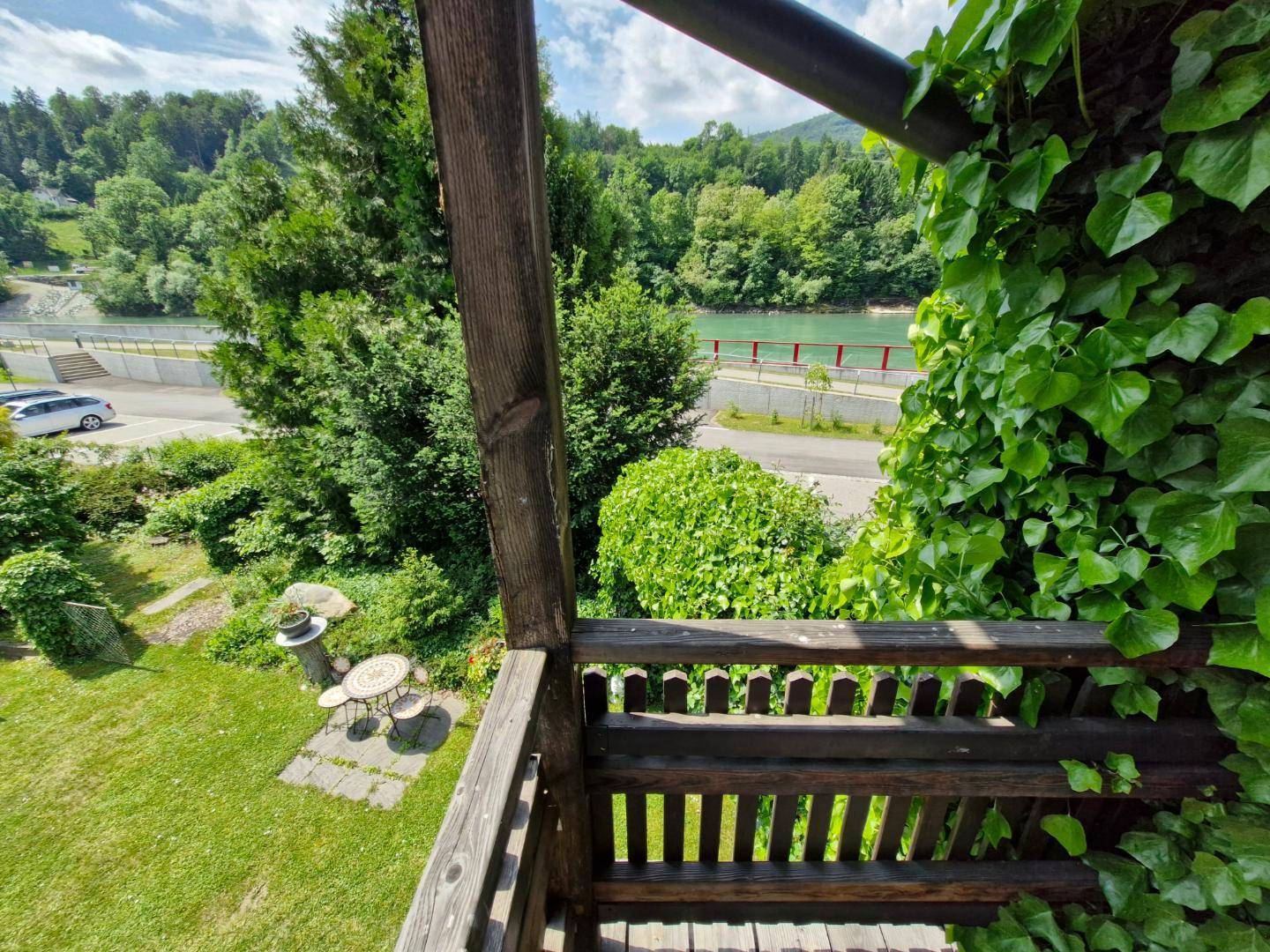 Blick von der Stallgalerie