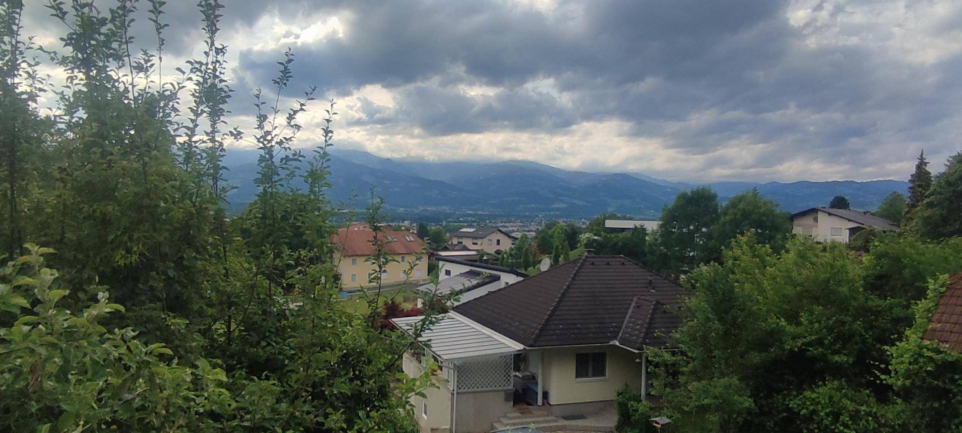 Aussicht auf die Saualpe