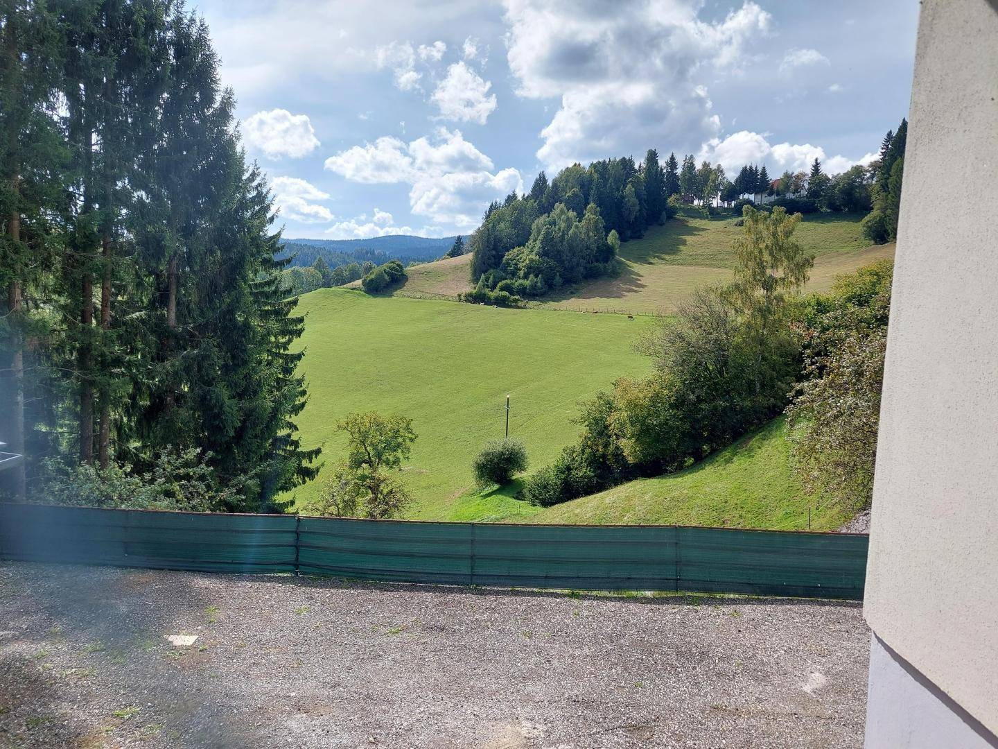 Blick von Terrasse