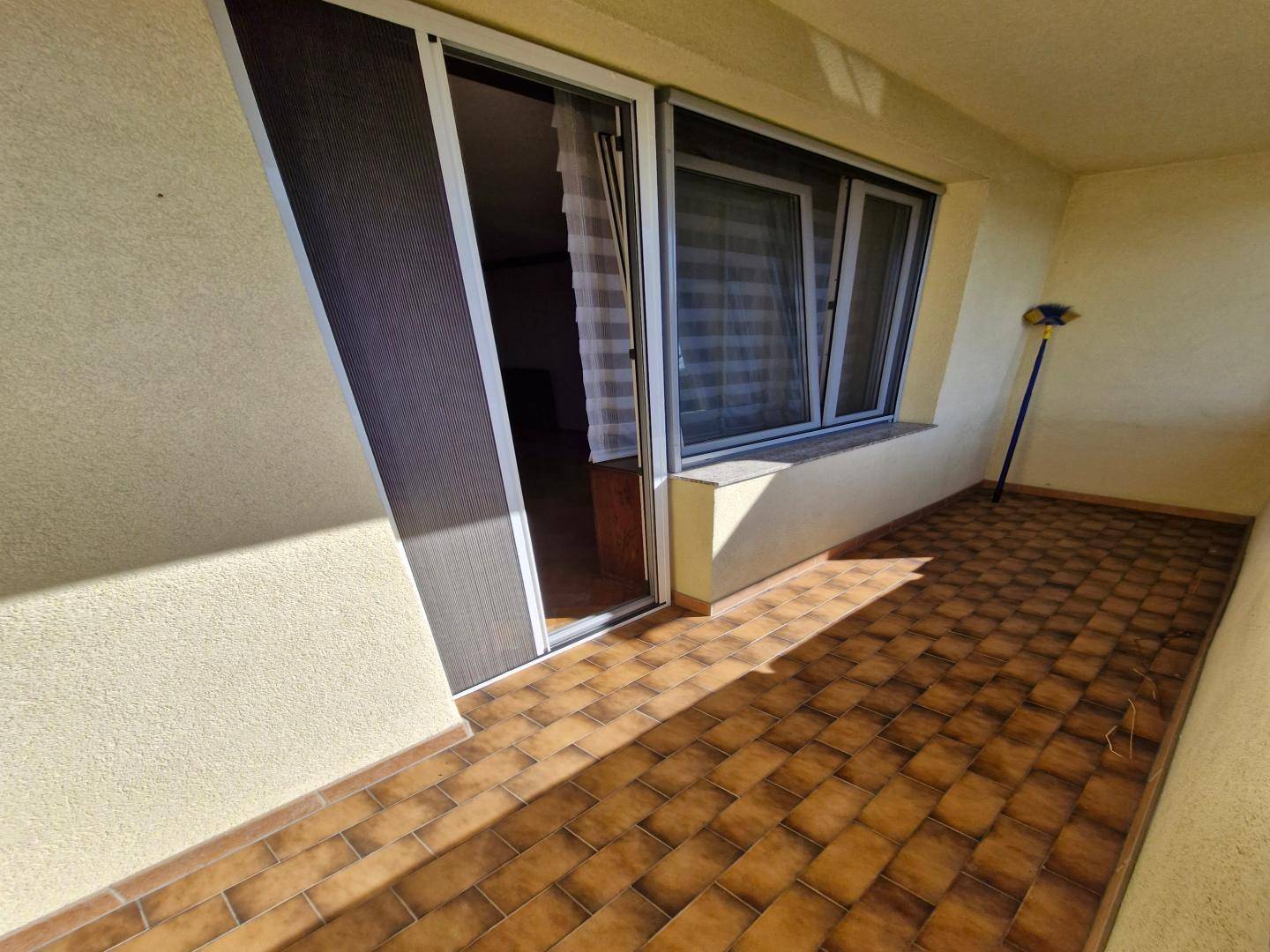 Loggia mit Insektenschutz
