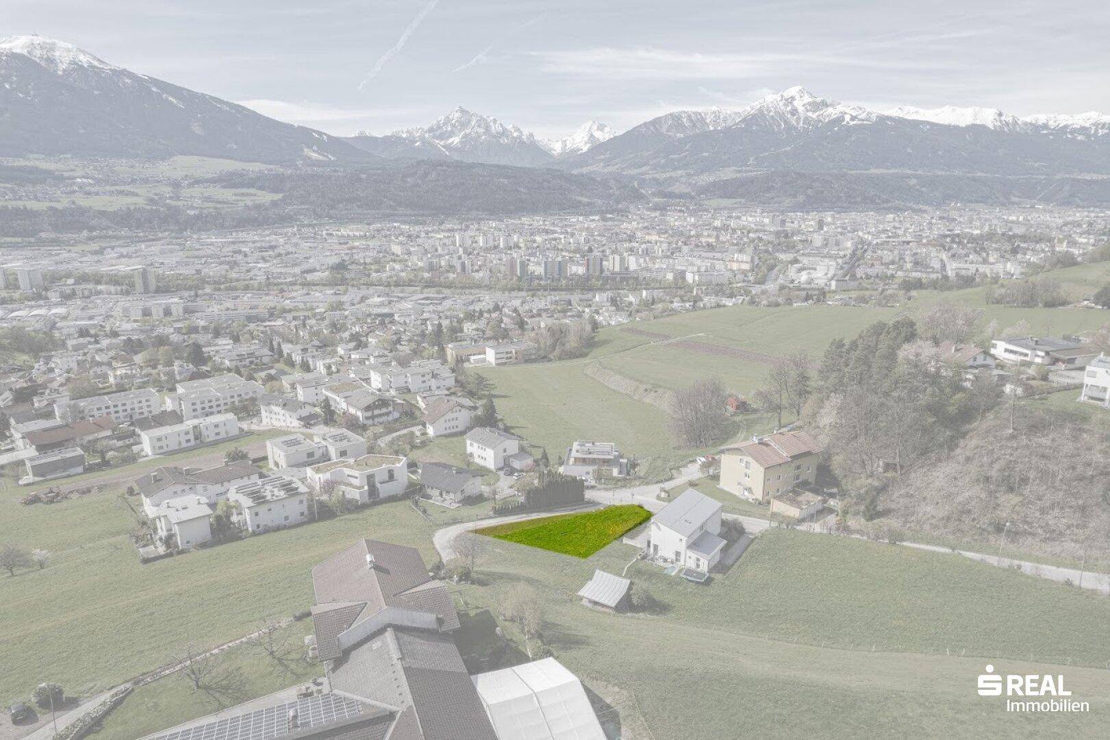 Ihr Zuhause über den Dächern Innsbrucks – Baugrund in einzigartiger Lage - Ansicht 5