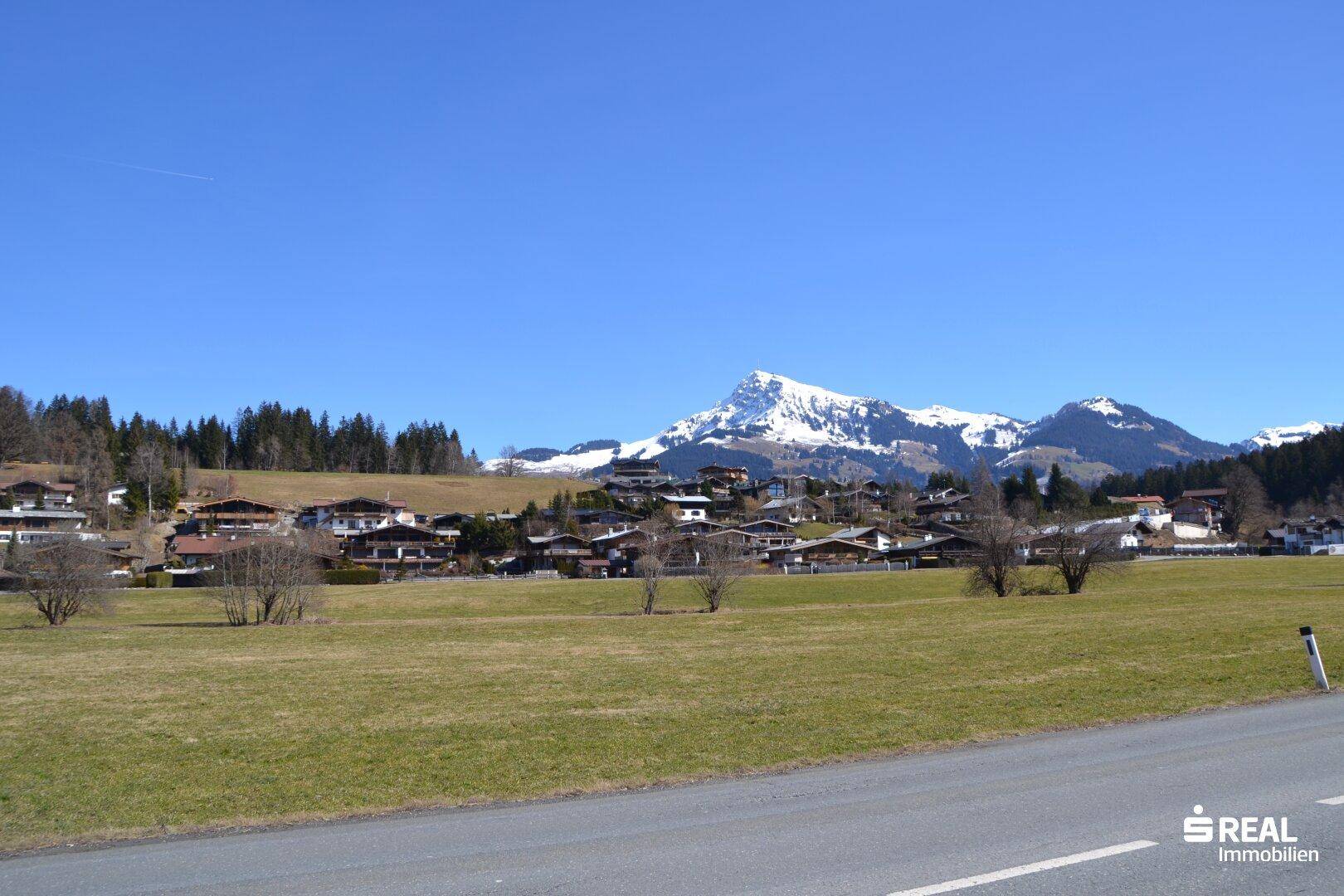 Blick zum Kitzbüheler Horn