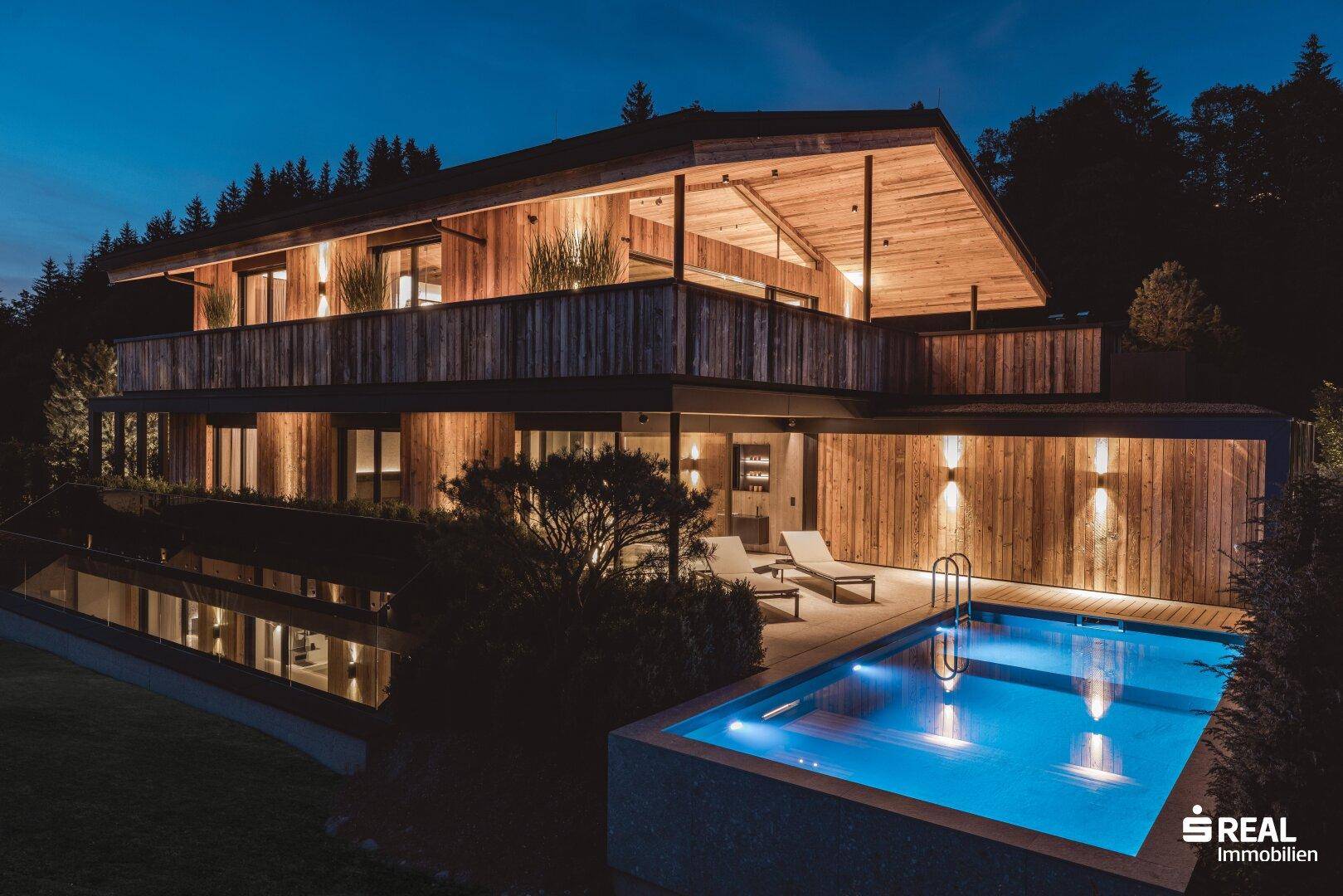 Exklusives Neubau-Chalet mit Naturpool &amp; Kaiserblick in Reith bei Kitzbühel – pohled 2