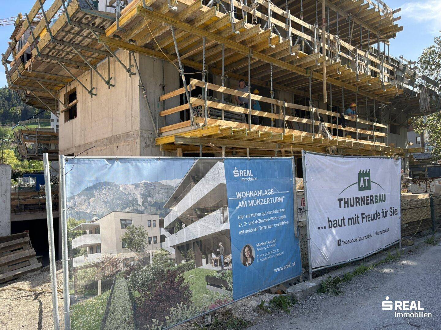 Im Bau befindliche Neubauwohnungen - zentrumsnahe Lage Hall - Widok 5