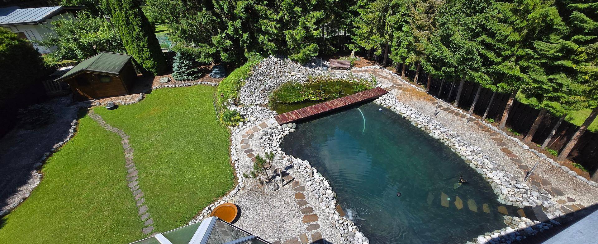 Objekt Nr.: P1119:St. Ulrich a.P. - Außergewöhnliches Landhaus mit Einliegerwohnung, Schwimmteich und stilvollem Wintergarten in Traumlage - Ansicht 4