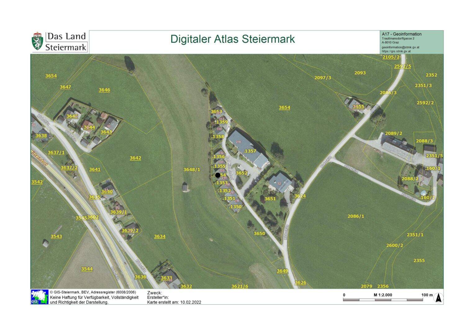 Luftaufnahme (c) GIS-Steiermark, www.gis.steiermark.at