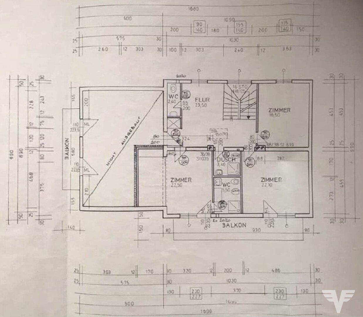 Grundrissplan OG