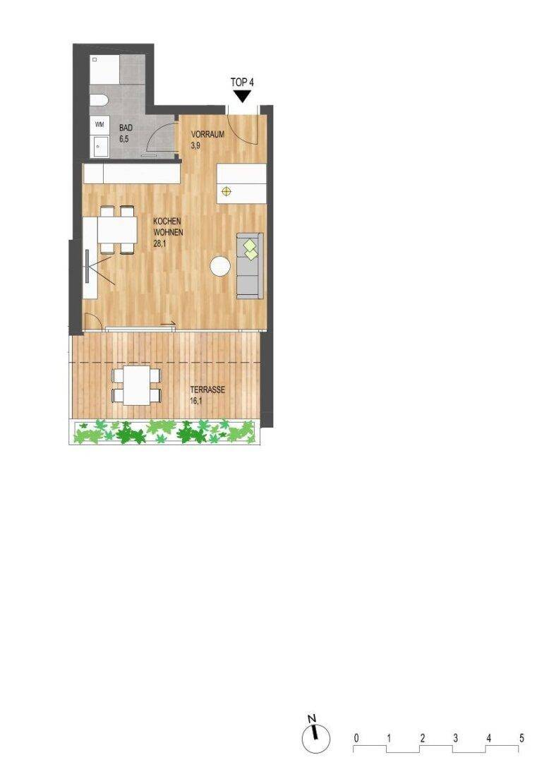 Grundriss Wohnung