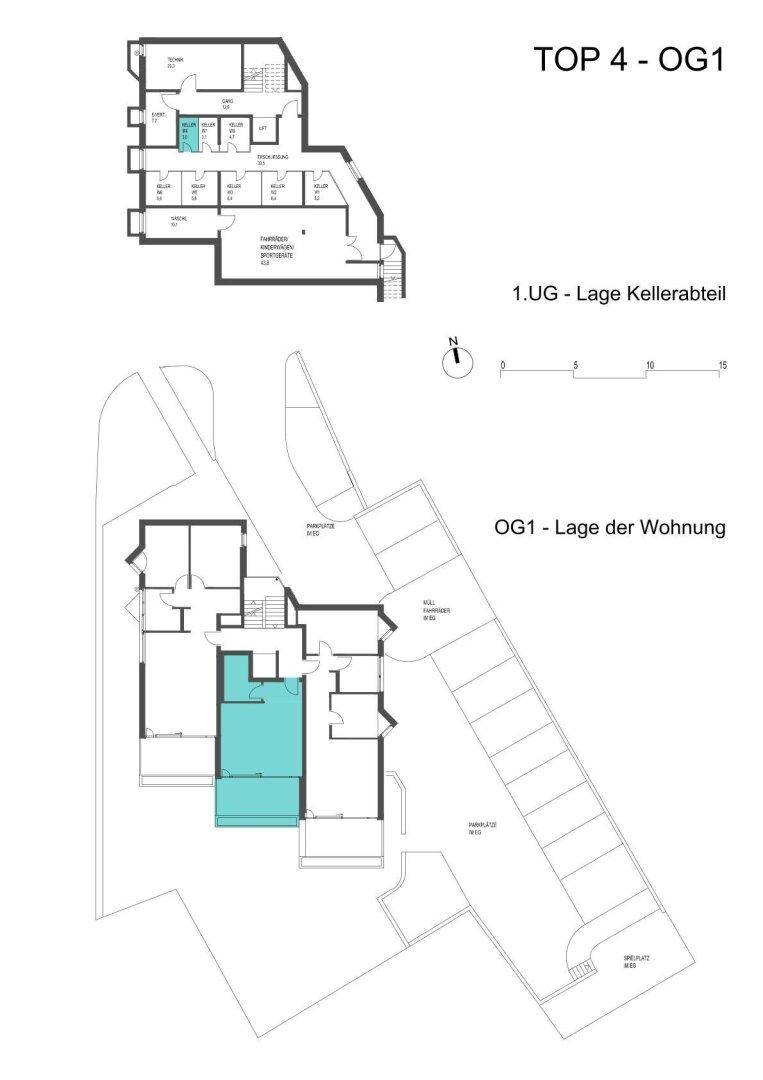 Grundriss Keller