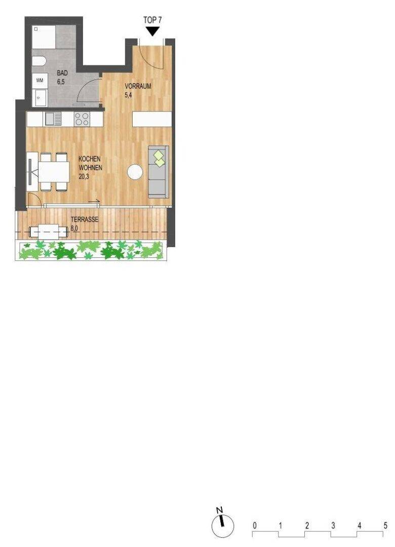 Grundriss Wohnung