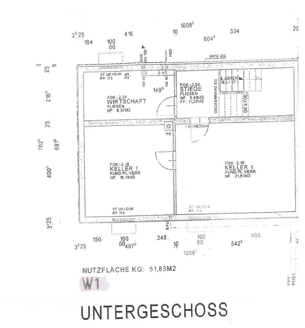 Kellergeschoß