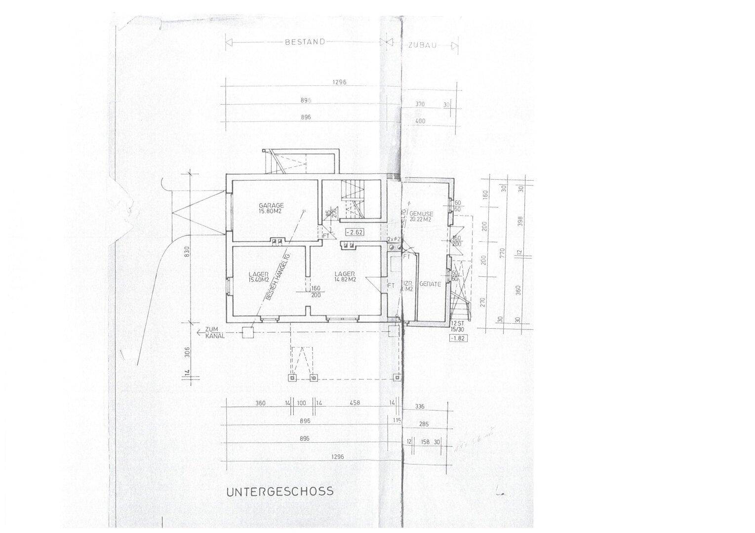 Grundriss UG