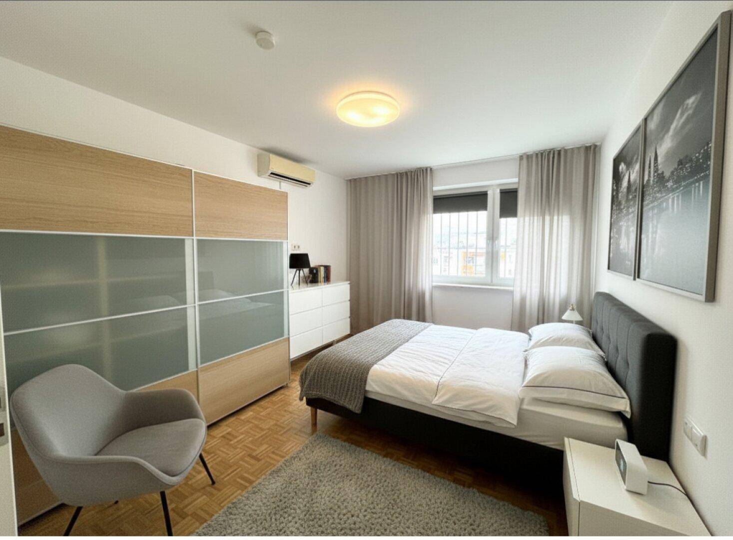 Wetzelsdorf! Sonnige 3-Zimmer-Wohnung mit Westbalkon und Parkplatz - Ansicht 4