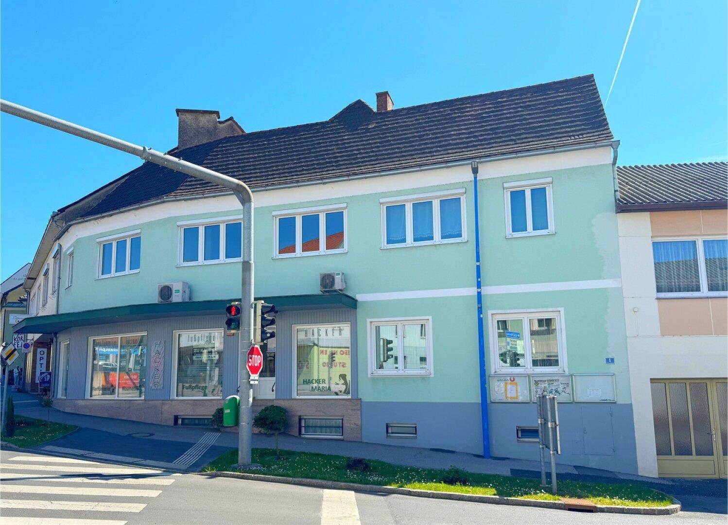 STEGERBACH ZENTRUM – Wohn- &amp; Geschäftshaus in Toplage mit vielseitigem Potenzial! - Ansicht 2