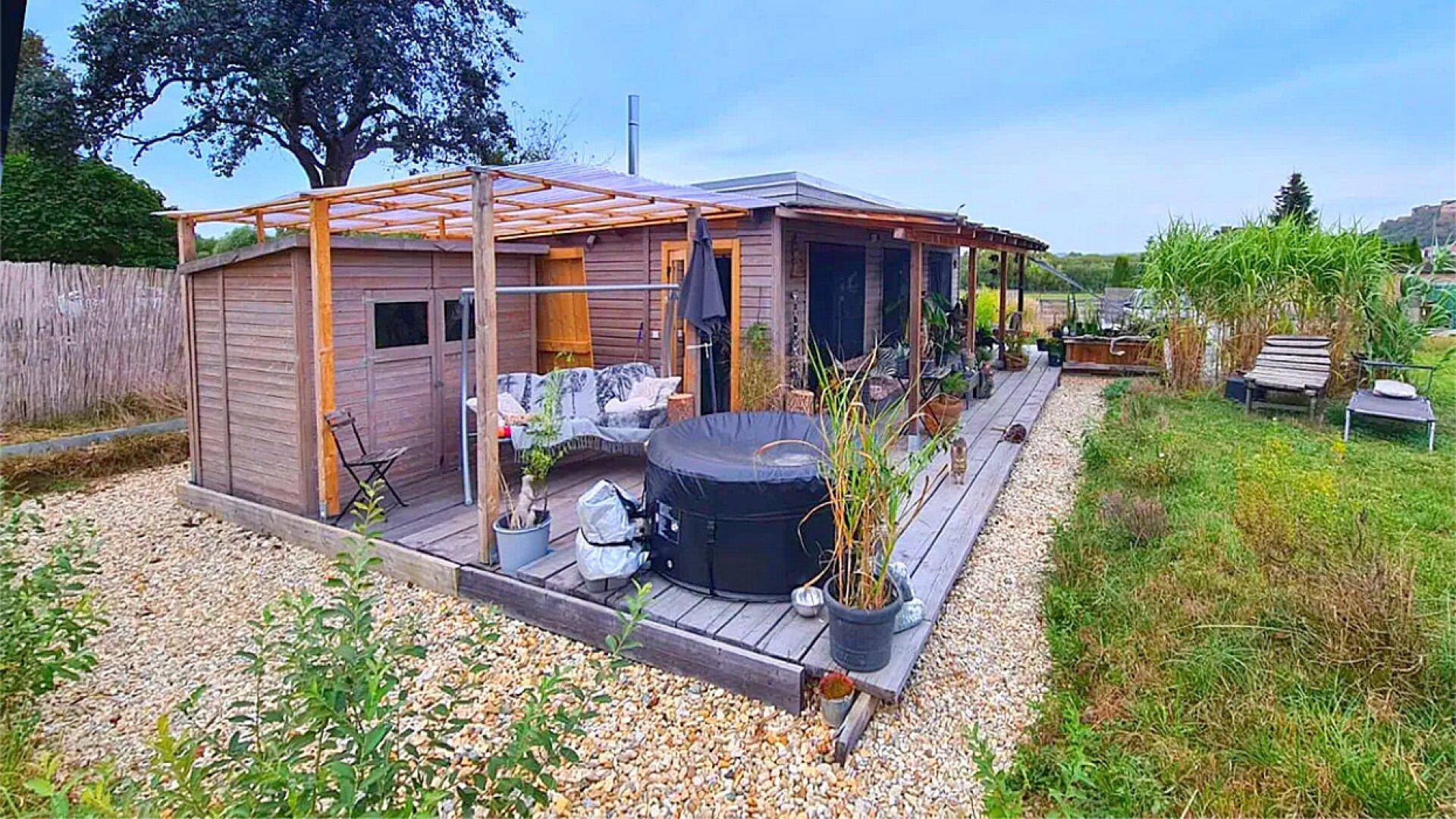 GÜSSING - Traumhafter Baugrund mit Burgblick | Tiny House sofort bewohnbar | Bungalow mit Pool bereits bewilligt – pohled 6