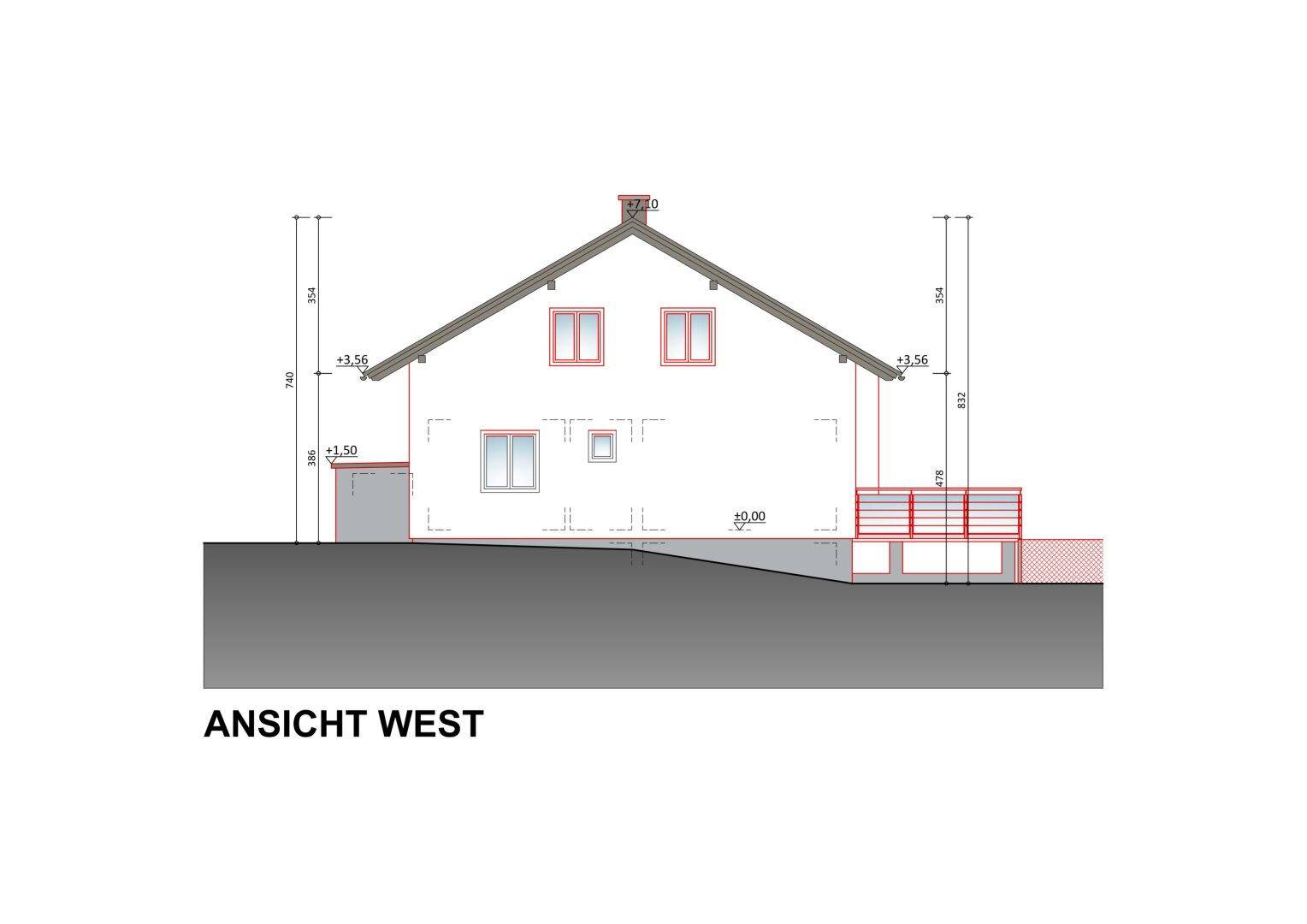 Ansicht West