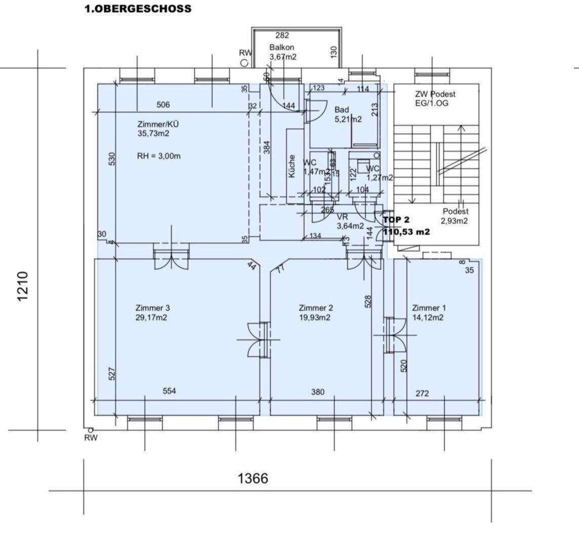 Grundrissplan
