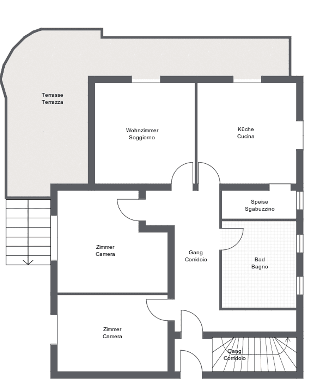 Schabs-Wohnhaus-Immobilie-Verkauf-Neubau-Gewerbezone-Luxus-Sanierung-Aussicht-Ferienwohnung-Landwirtschaftliche Grün-Berge-Bahnhof
