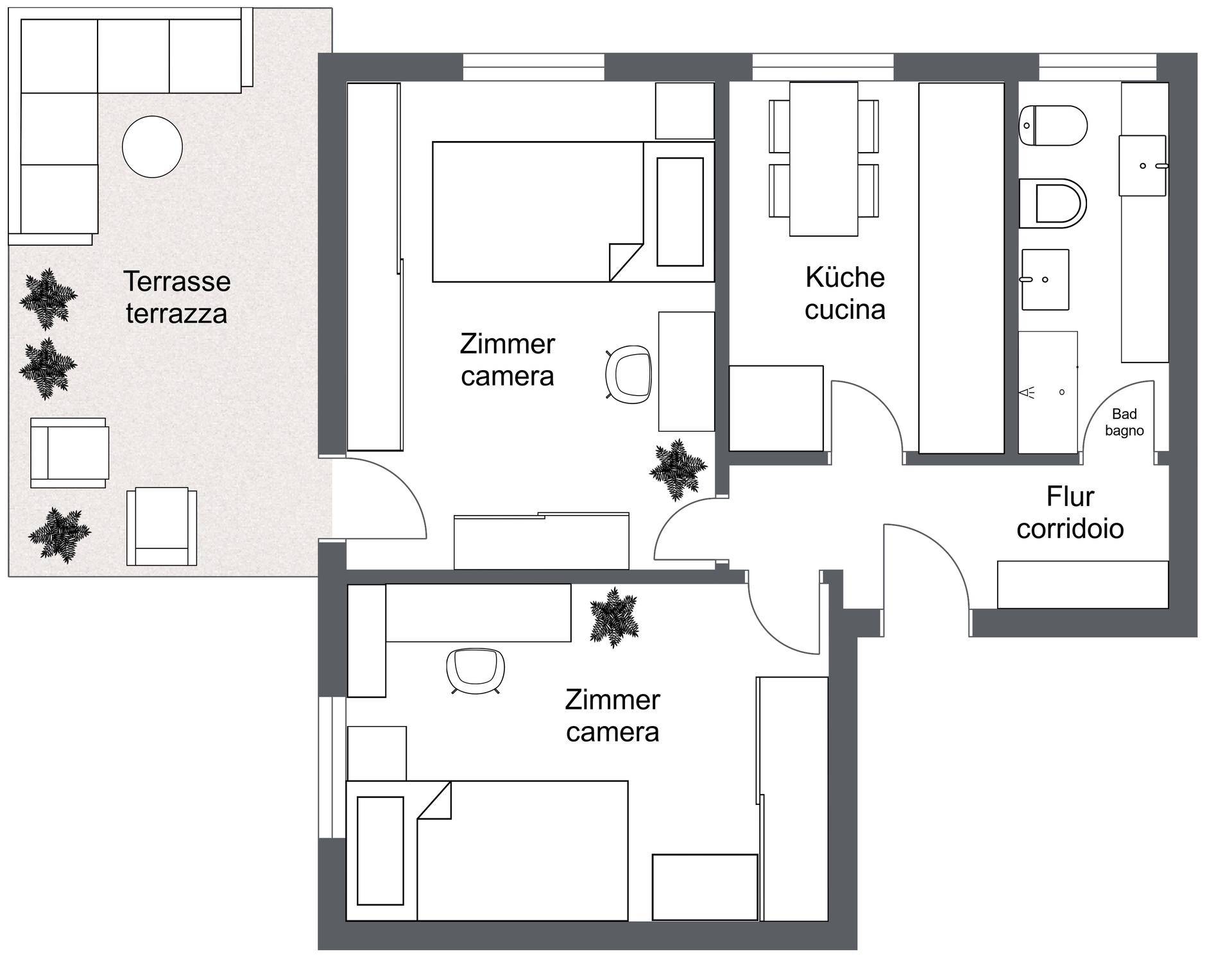 RoomSketcher 2D Floor Plan