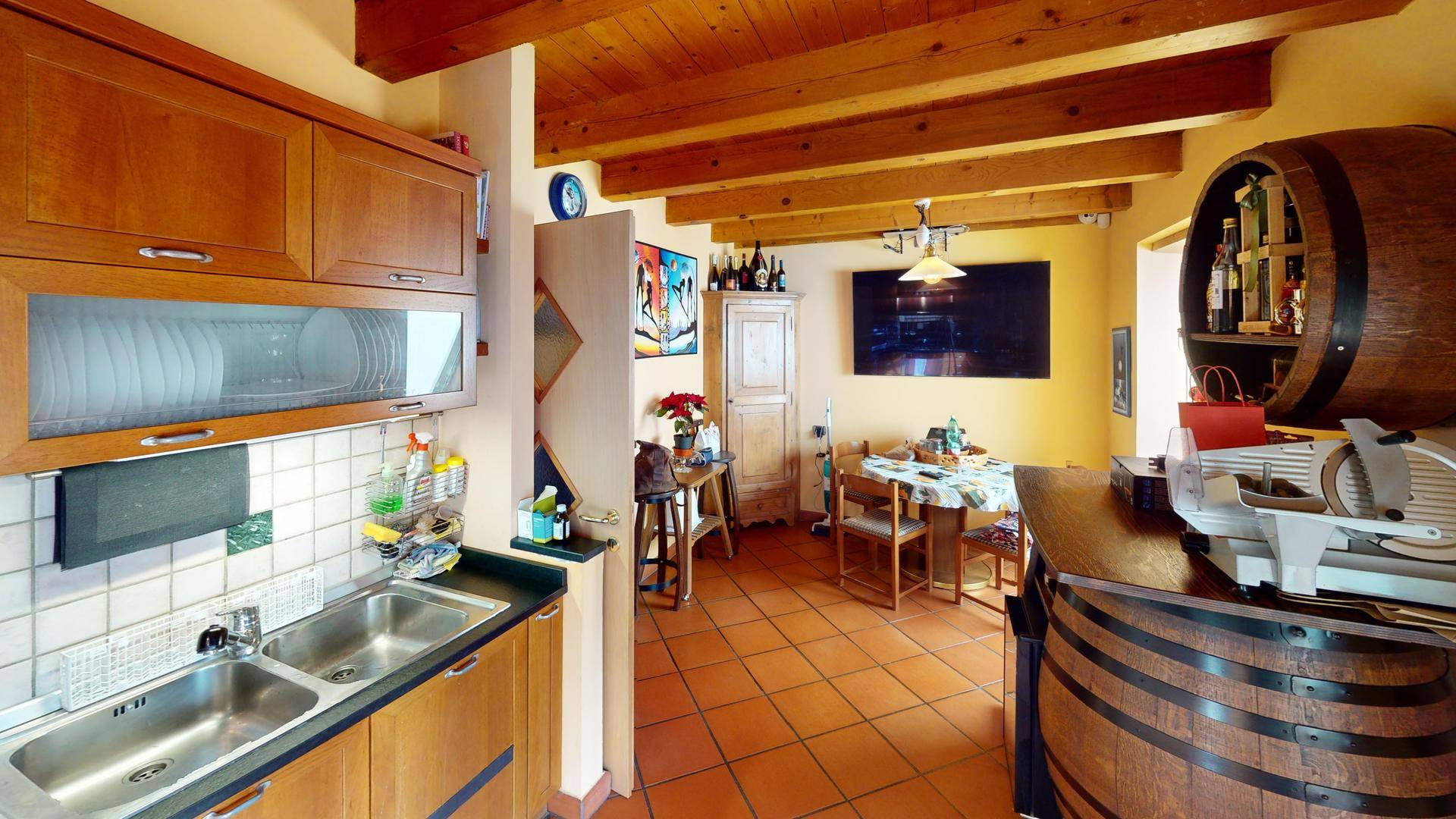 Meran-Merano-Untermais-Maia Bassa-Terrasse-terrazza-Garage-Duplexwohnung
