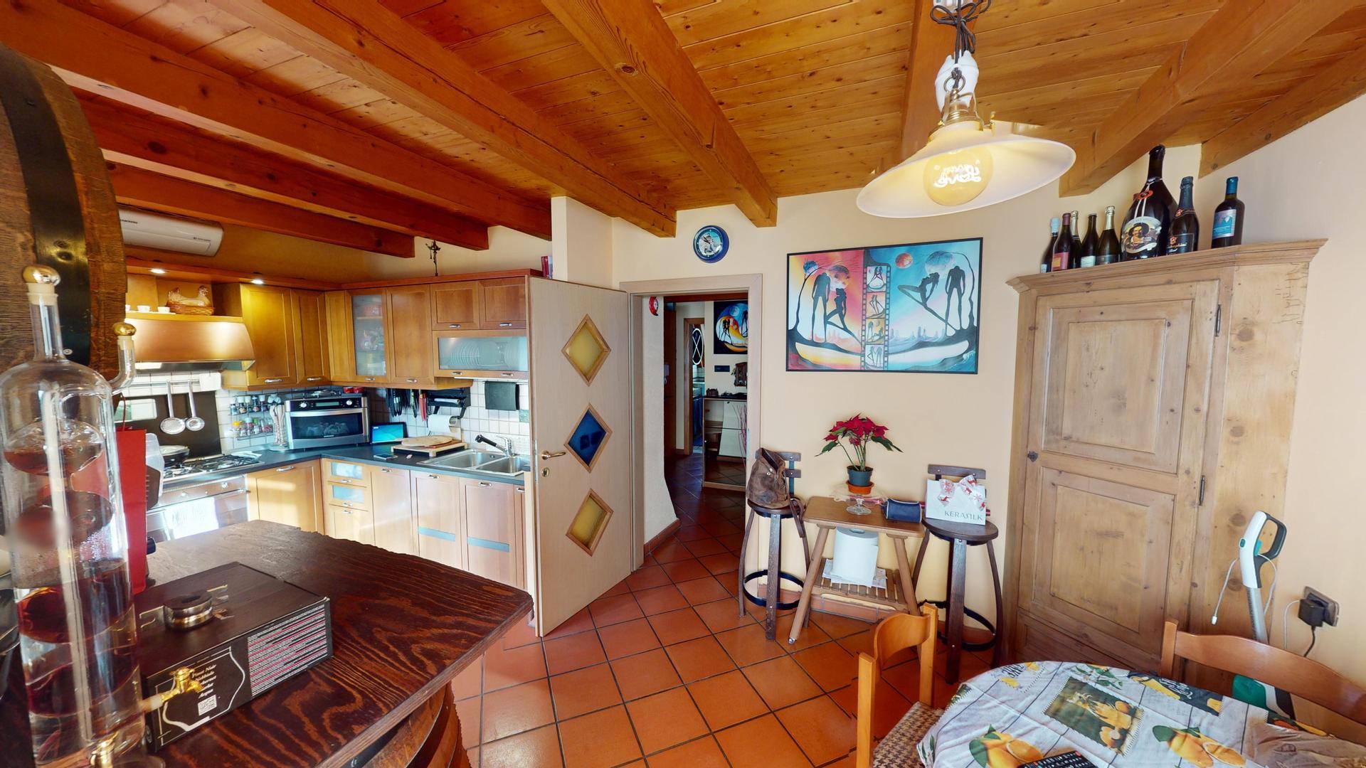 Meran-Merano-Untermais-Maia Bassa-Terrasse-terrazza-Garage-Duplexwohnung