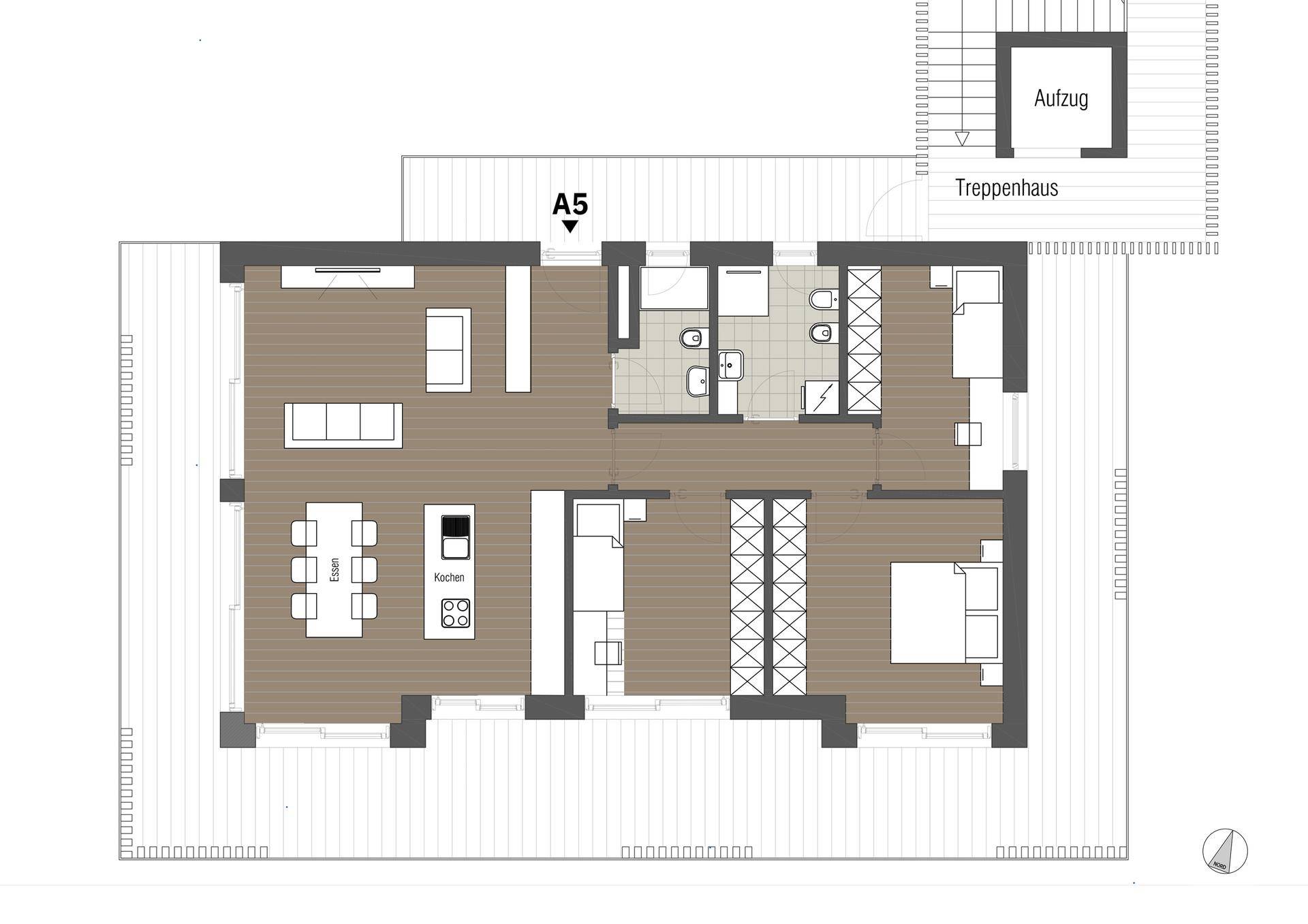 Brixen-Neubau-Luxus-Penthous-Immobilien-Plose-Wohnung-Garten-Wandern-Berge-Stadt-Bischofsstadt-White-Residence-Bressanone-Nuova Costruzione-Attico-di-lusso-Immobili-Plose-Appartamento-Giardino-Escursioni-Montagna-Città-Città Vescovile-Residenza Bianca