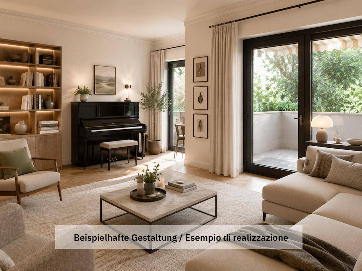Render Wohnzimmer