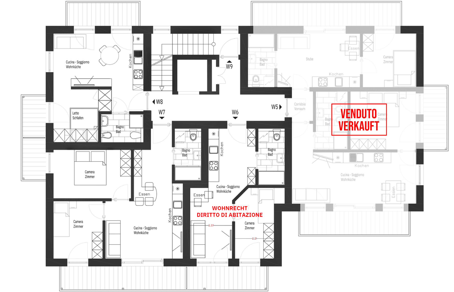 Neubau_Luxus_Zentral_Zimmerwohnung_Seeber_Immobilien_Immobilienagentur_Bauträger_Pustertal_Kronplatz_Berge_Wandern_Zweitwohnsitz