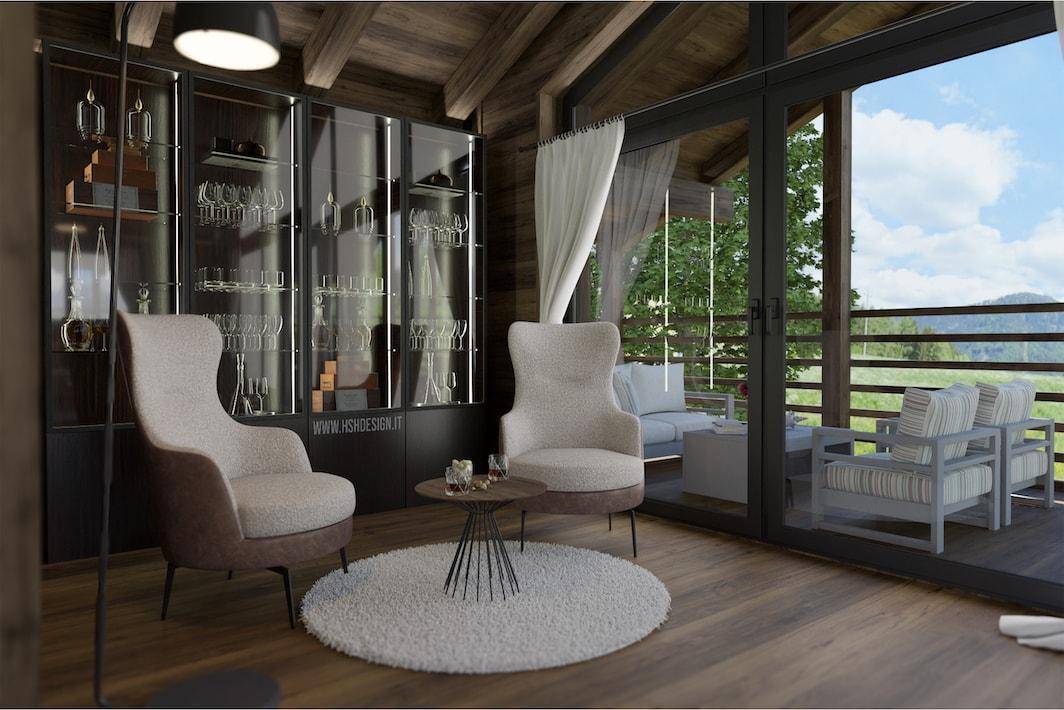 Chalet_Olang_Luxus_Neubau_modern_Natur_Sauna_Garten_modern_Design