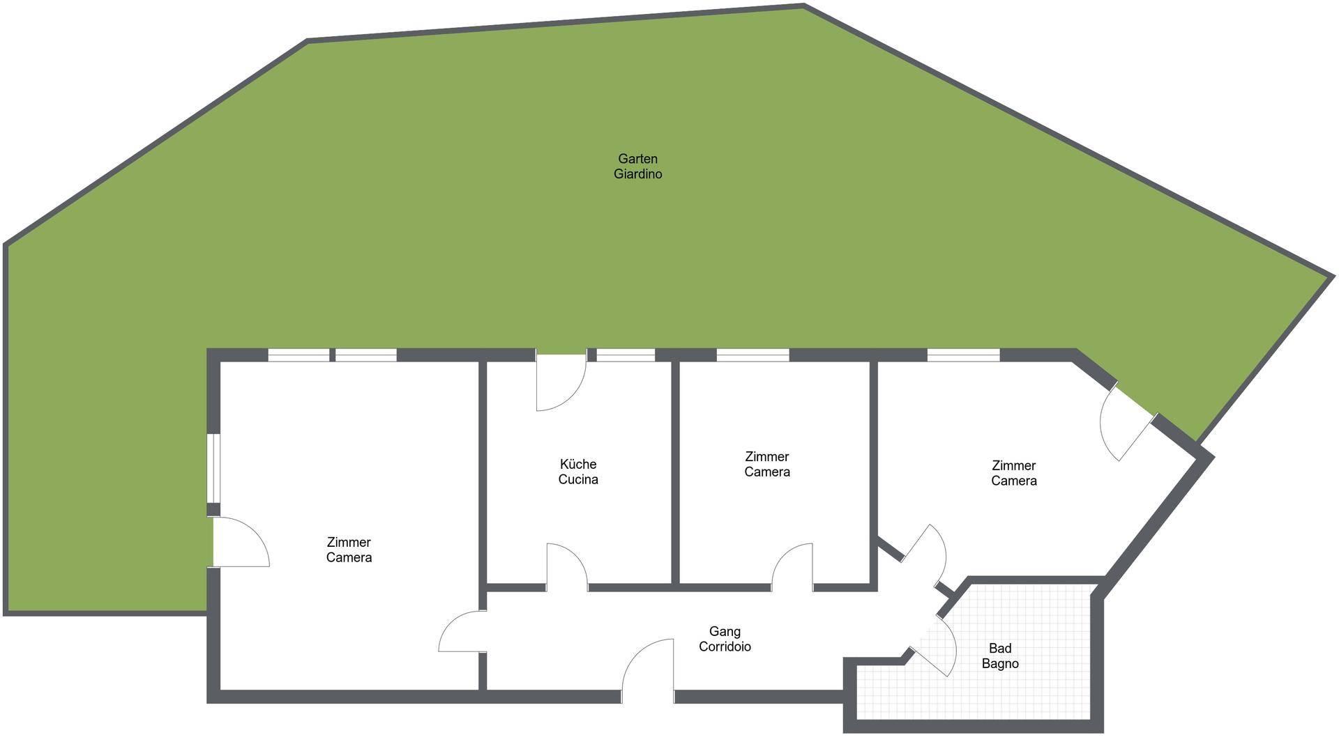 Karthaus-Certosa-Schnalstal-Val Senales-Dreizimmerwohnung-trilocale-giardino-Garten-Ferienwohnung-casa vacanze-Keller-cantina-Garage