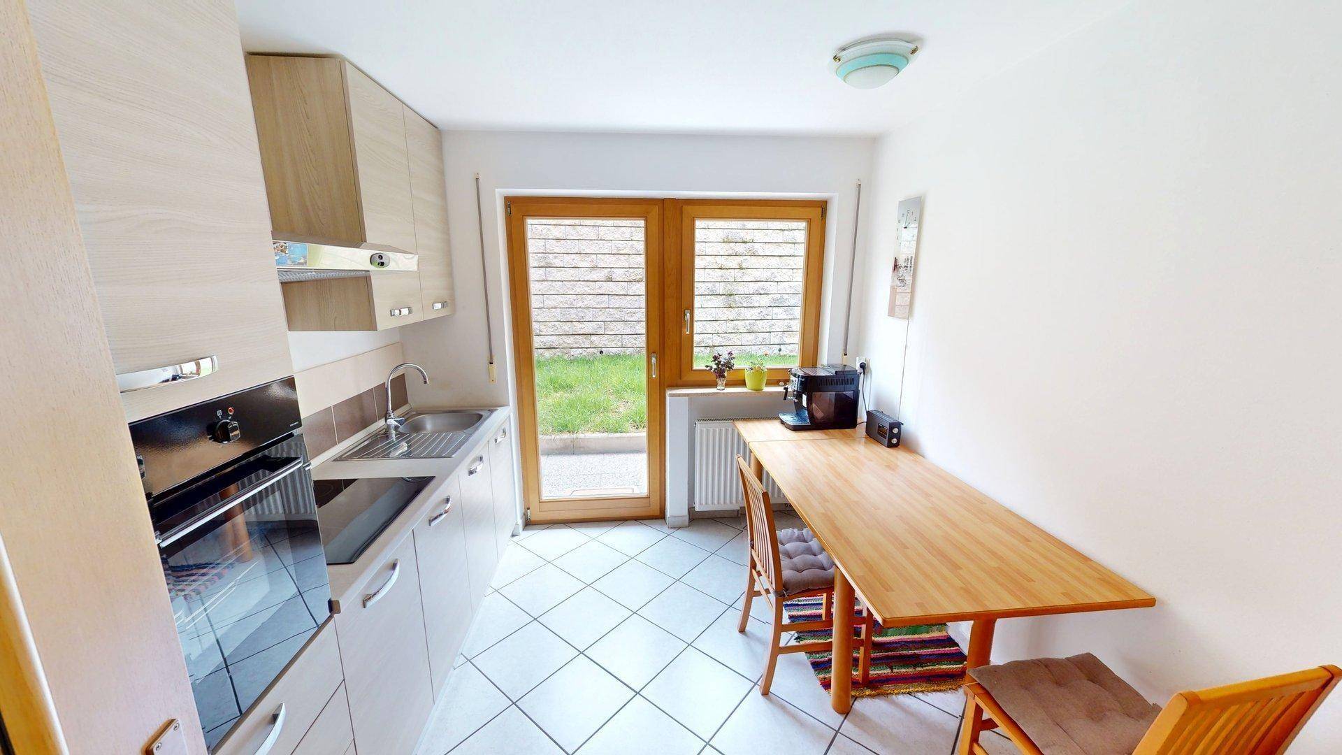 Karthaus-Certosa-Schnalstal-Val Senales-Dreizimmerwohnung-trilocale-giardino-Garten-Ferienwohnung-casa vacanze-Keller-cantina-Garage