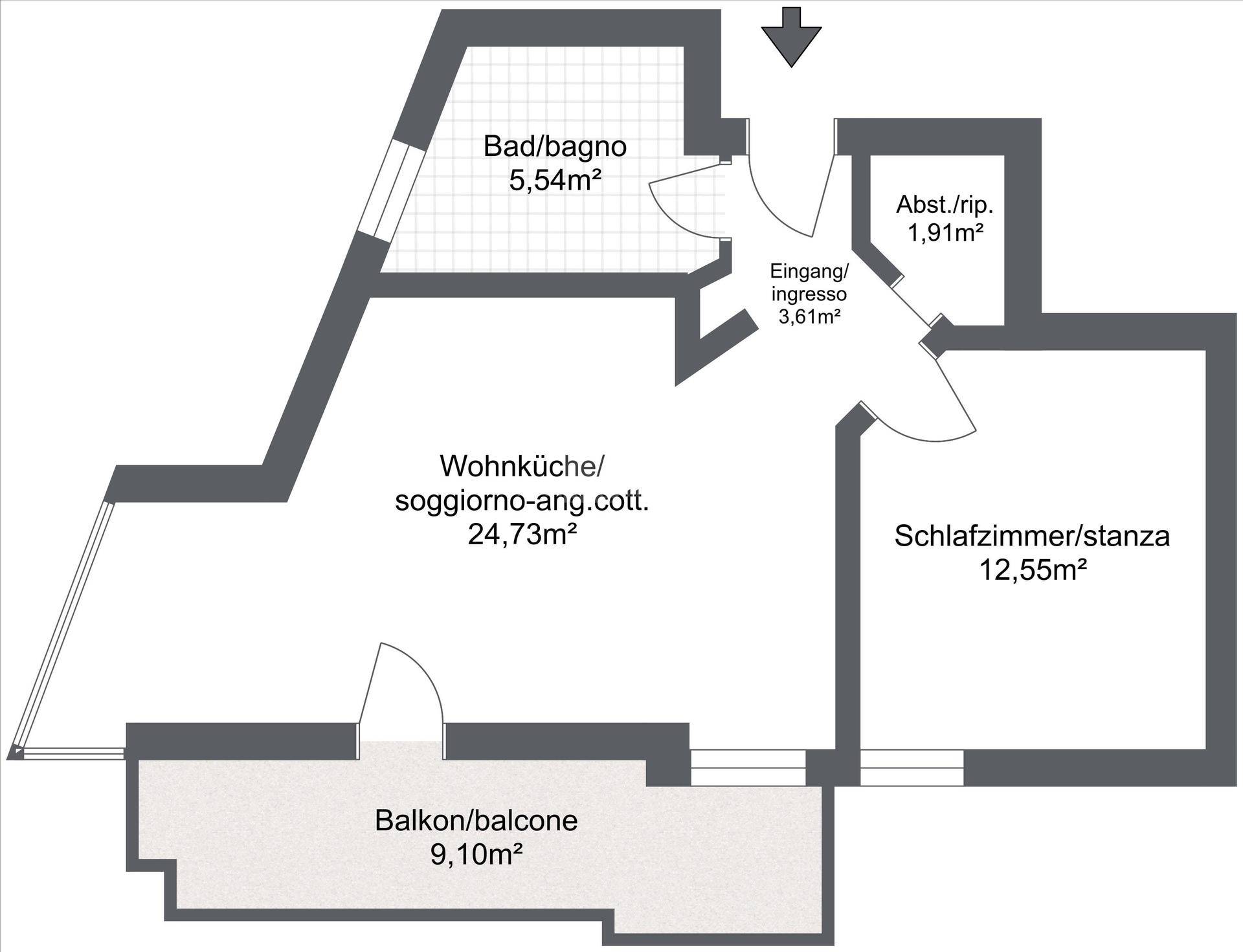 Meran-Merano-Wohnung-zu-verkaufen-vendesi-appartamento-kaufen-acquistare-Untermais-Maia-Bassa-Petrarca-Balkon-balcone-Stellplatz-posto-macchina-Seeber-Immobilien-nacktes-Eigentum-Investition-Geldanlage-nuda-proprietà-investimento-Wohnzimmer-angolo-cottura-soggiorno-Kochecke-Fenster-finestra-Bad-bagno-Schlafzimmer-camera-ripostiglio-Abstellkammer-Süd-West-sud-ovest-Kamin-Klima-aria-condizionata