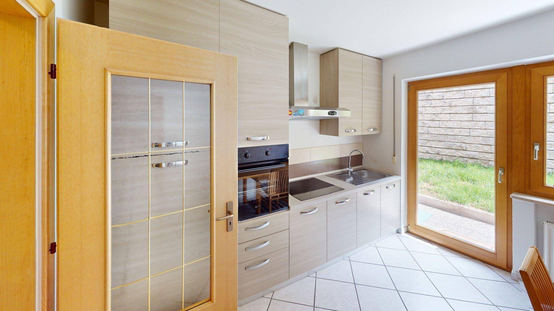 Karthaus-Certosa-Schnalstal-Val Senales-Dreizimmerwohnung-trilocale-giardino-Garten-Ferienwohnung-casa vacanze-Keller-cantina-Garage