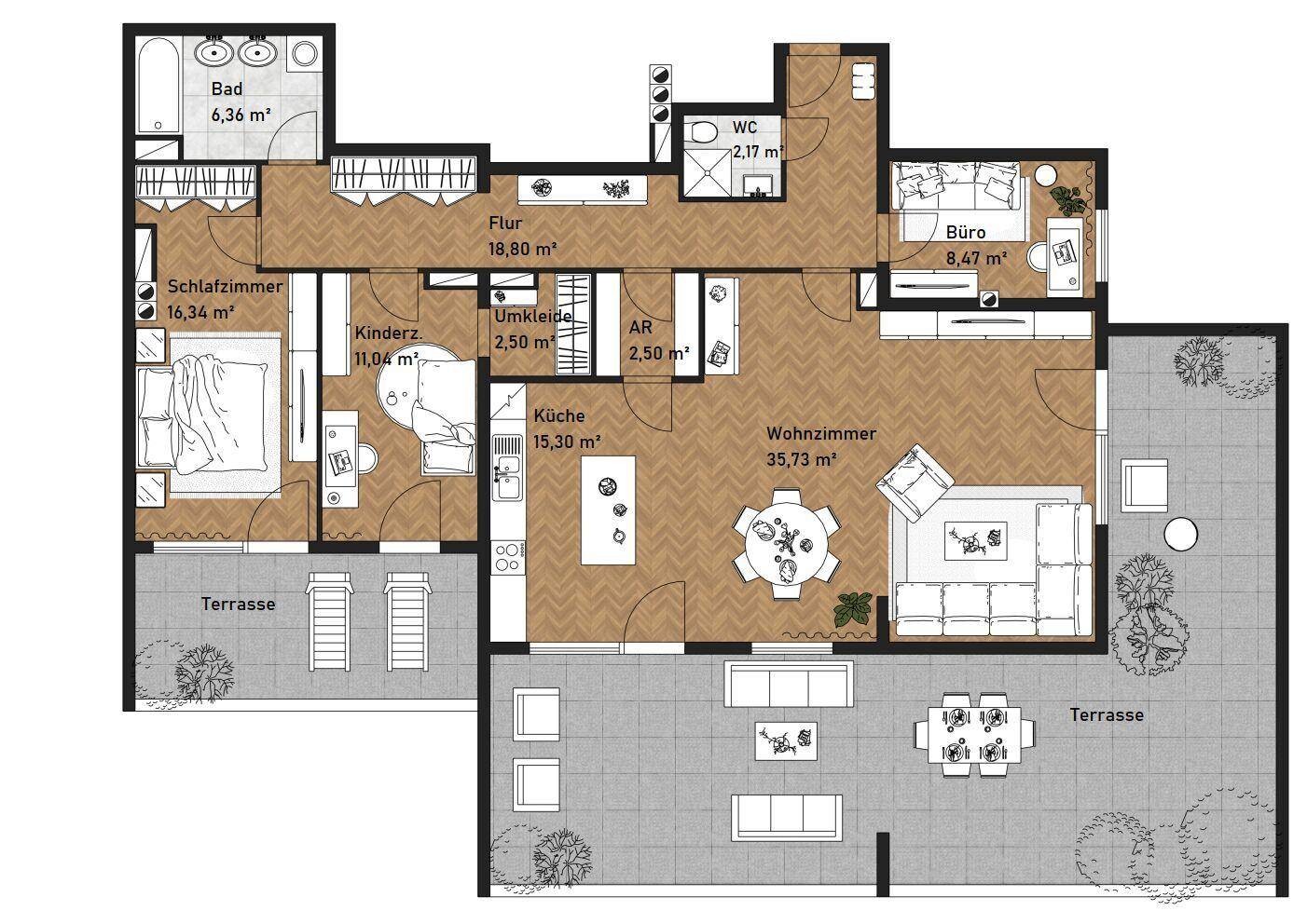 Grundrissplan