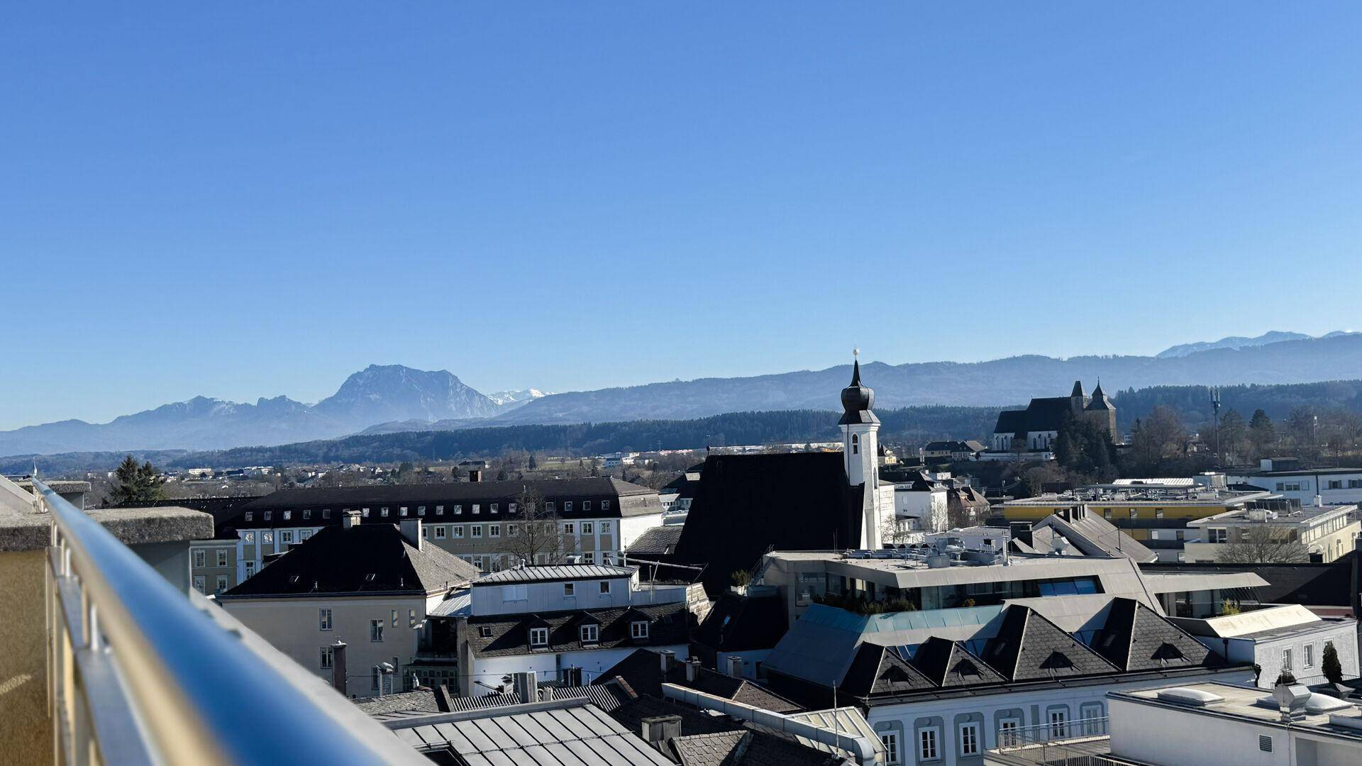 Beeindruckender Panoramablick bis zum Traunstein