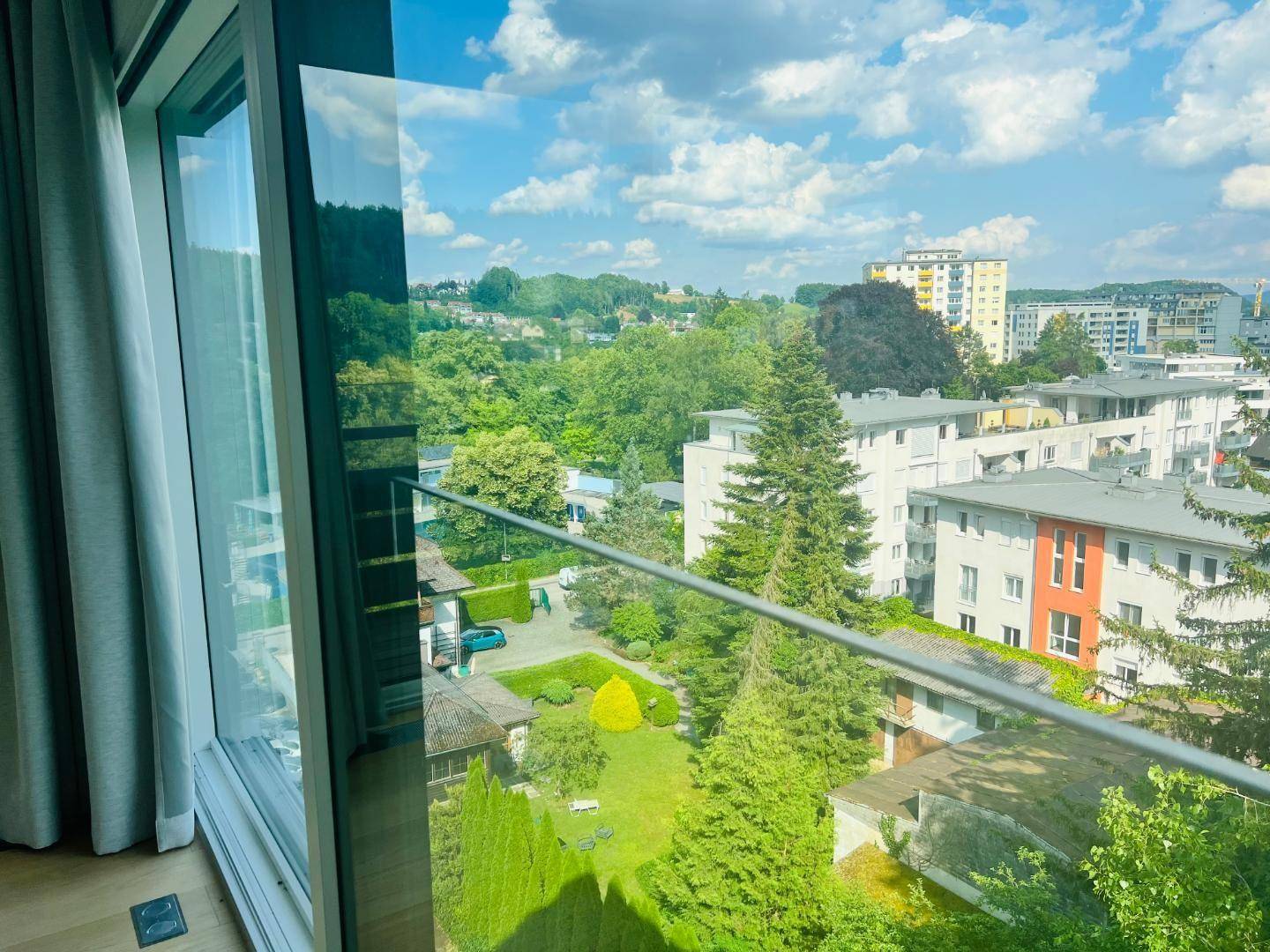 Schlafzimmer Ausblick