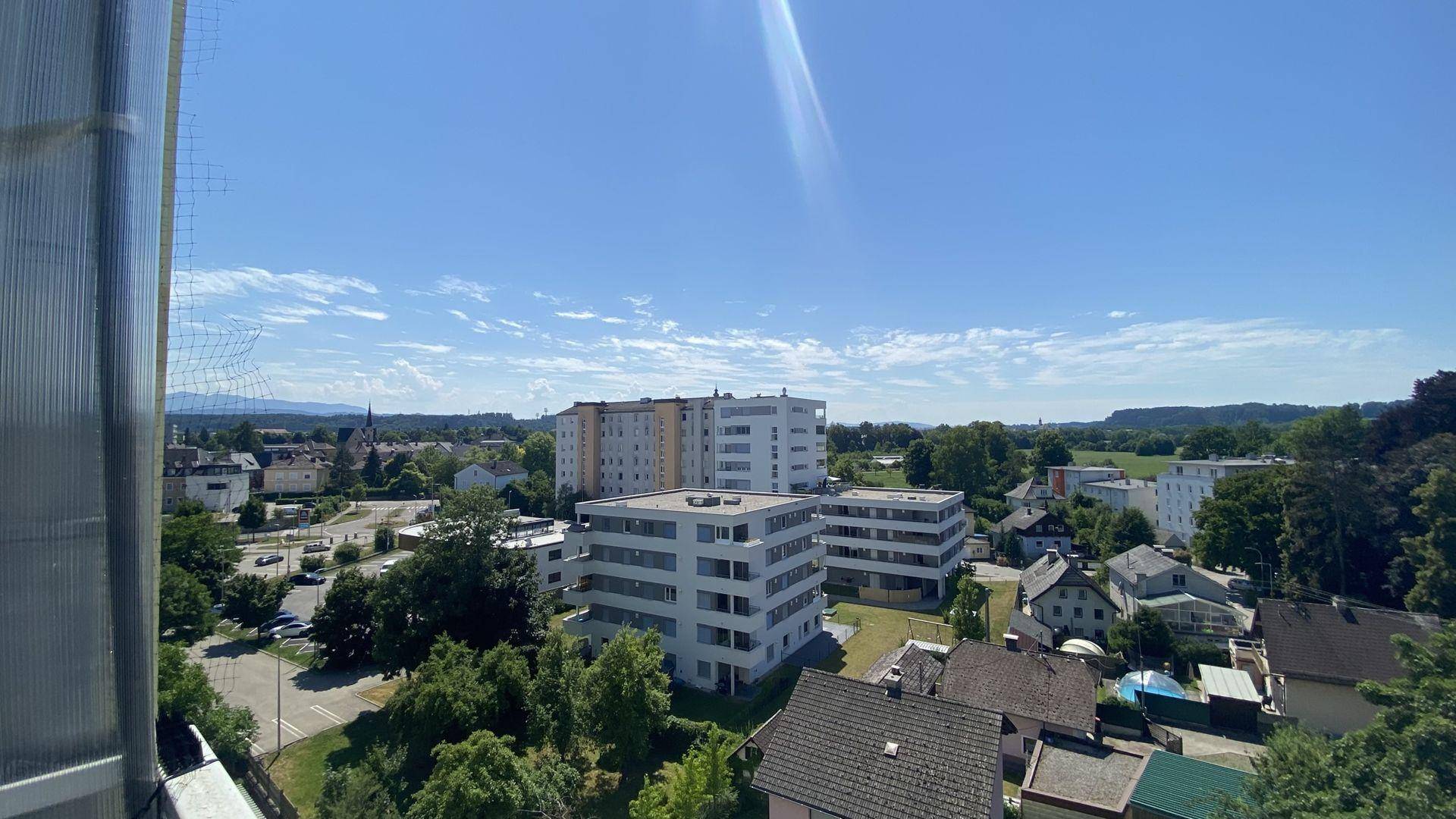 Ausblick Balkon