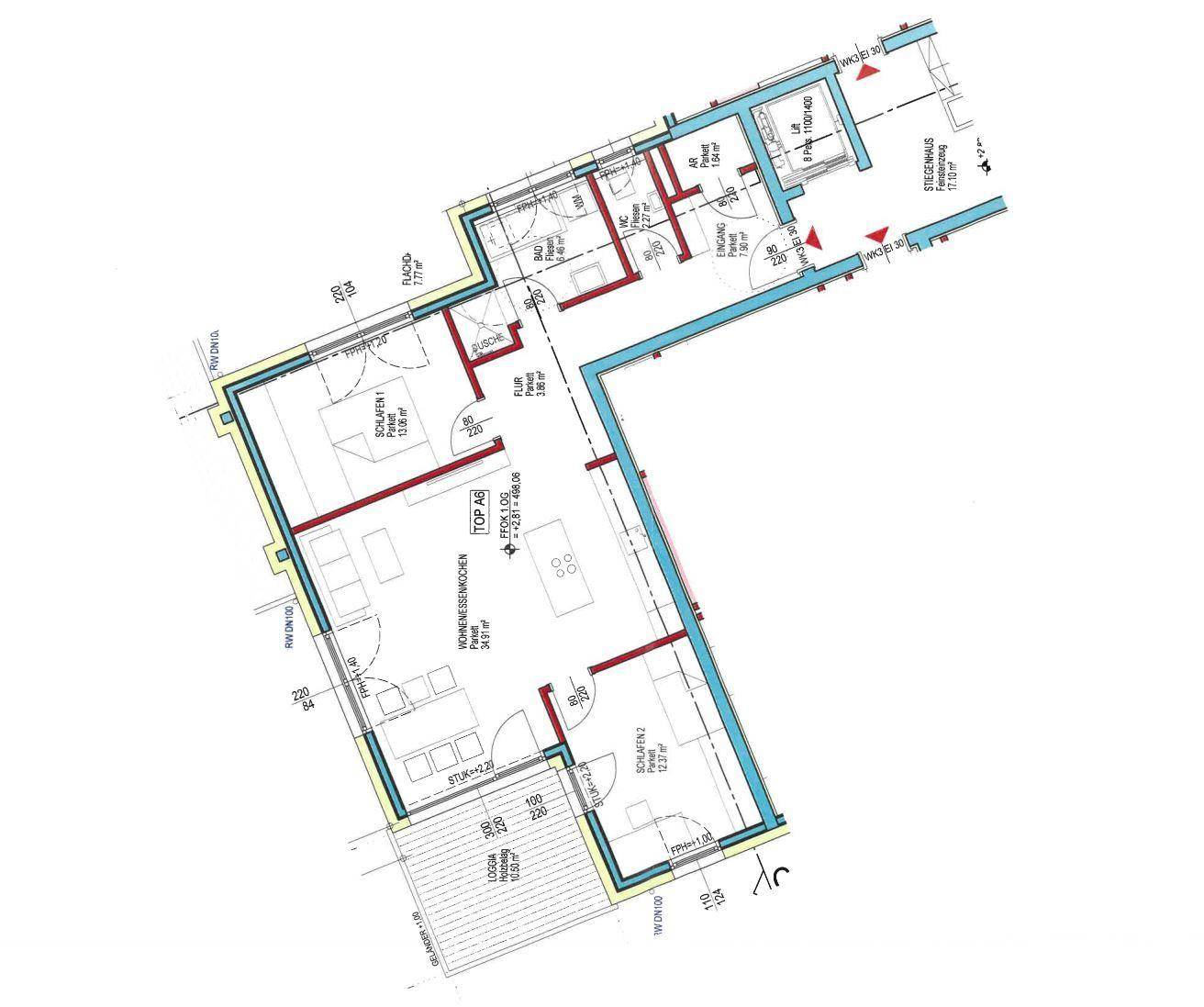 Wohnungplan