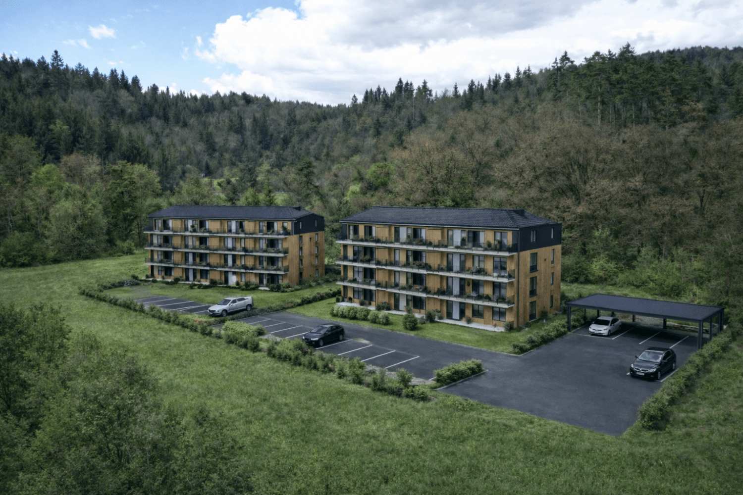 PROJEKTLIEGENSCHAFT AM WÖRTHERSEE | 27 MIKRO-APARTMENTS &amp; HOHES RENDITEPOTENZIAL - Ansicht 2