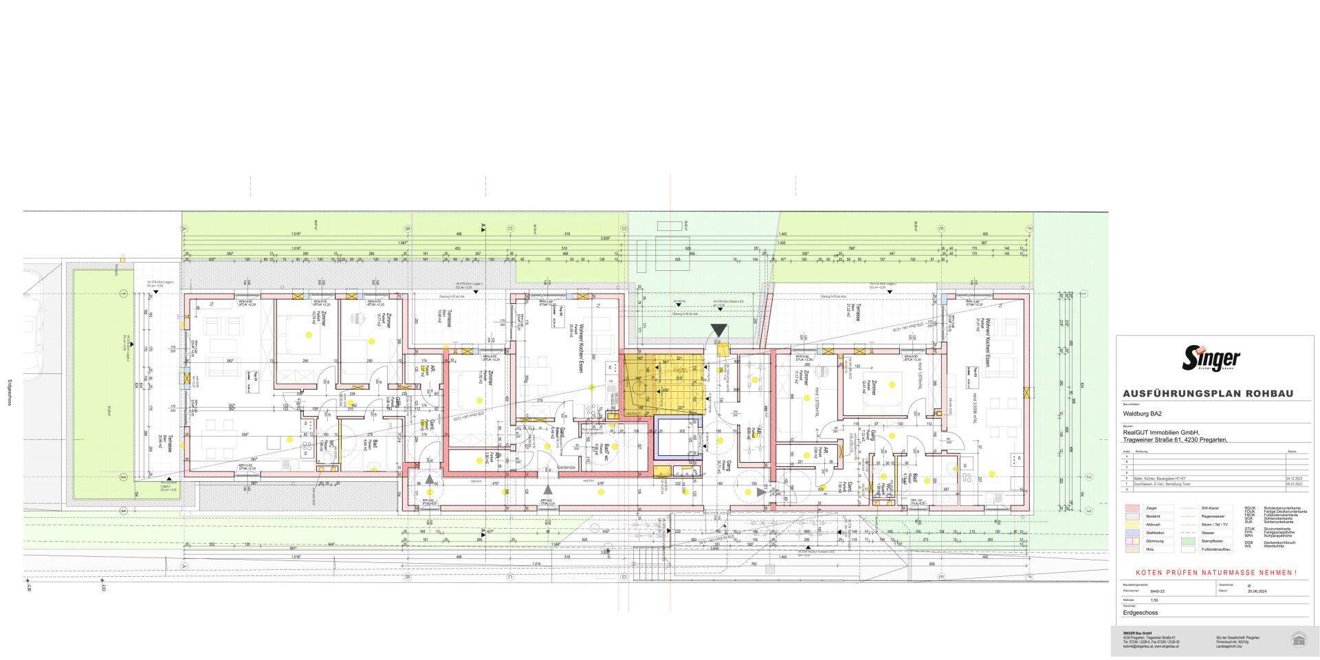 Plan Erdgeschoß