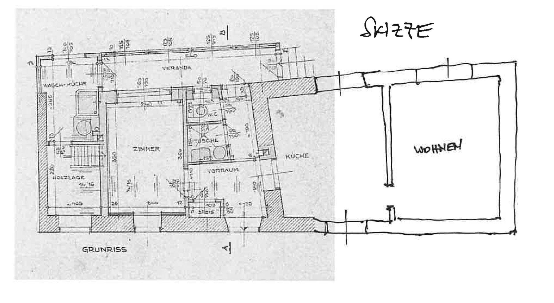 Plan Erdgeschoss