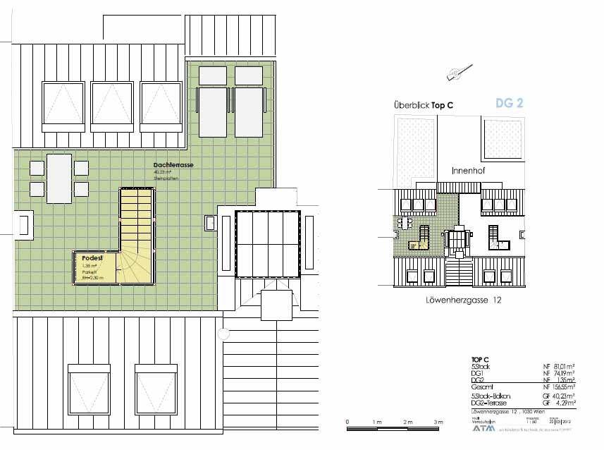 Plan Top 9 Dachterrasse