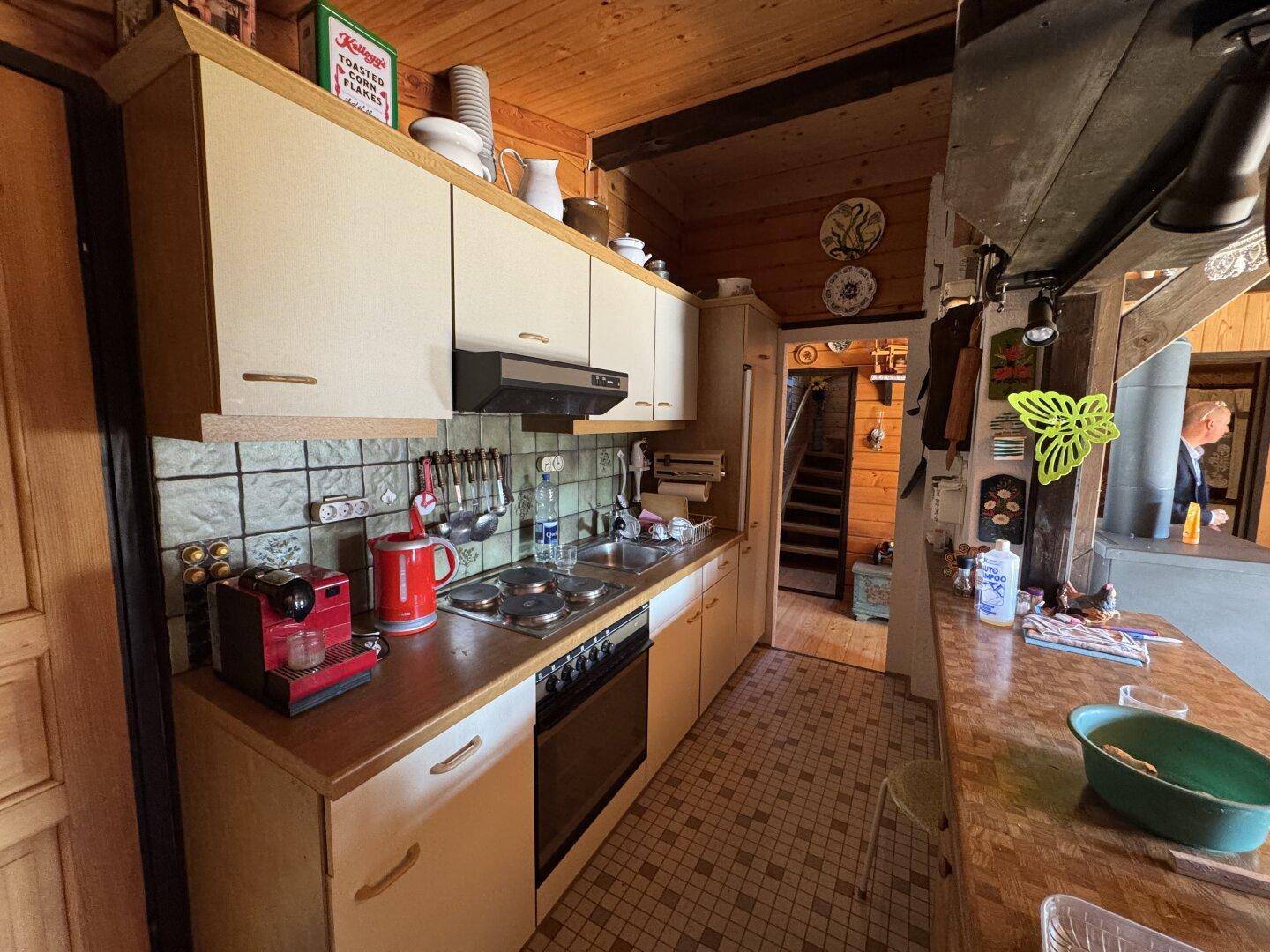 Sonniges Blockhaus mit Pool, Balkon &amp; Gartenidylle in Sollenau - Ansicht 4